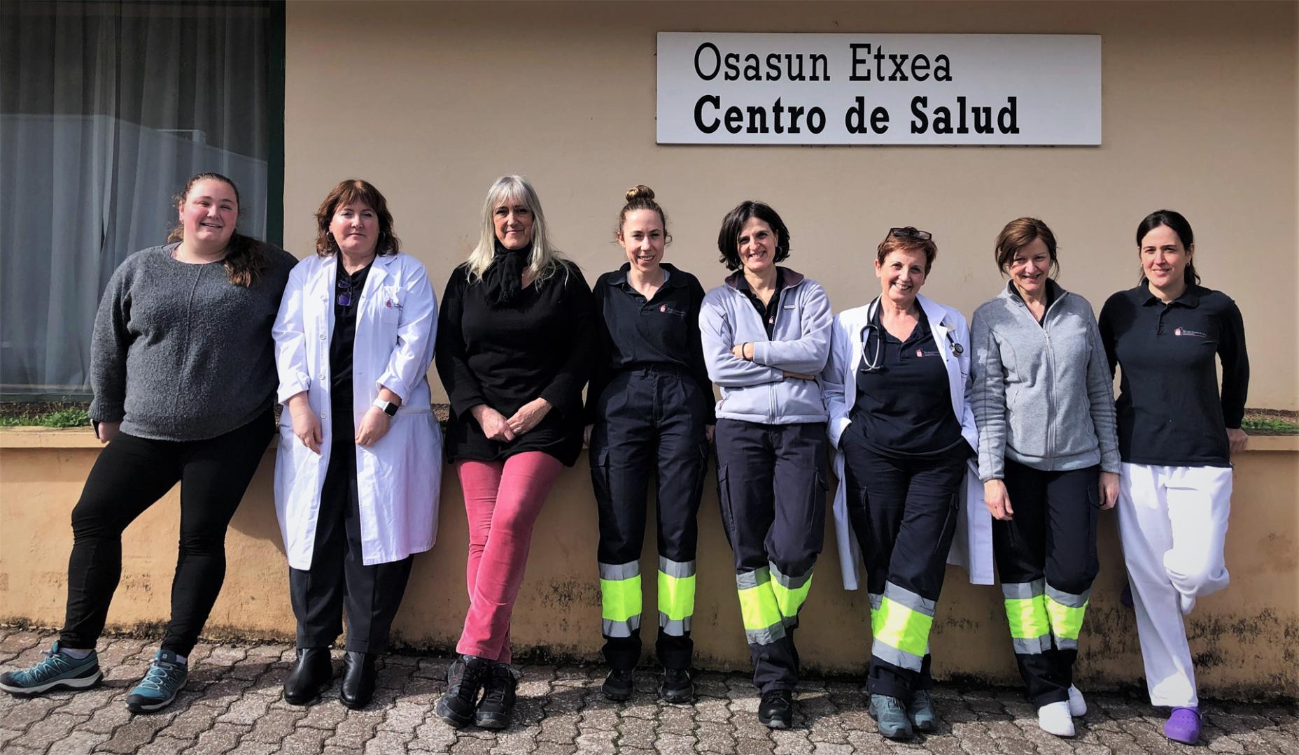 Grupo de trabajo del proyecto en Leitza
