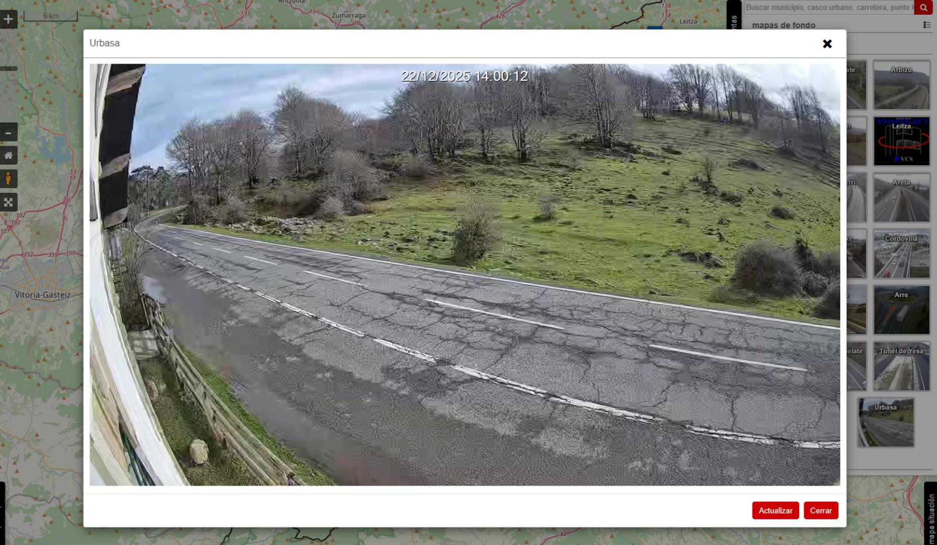 Nueva cámara en Urbasa