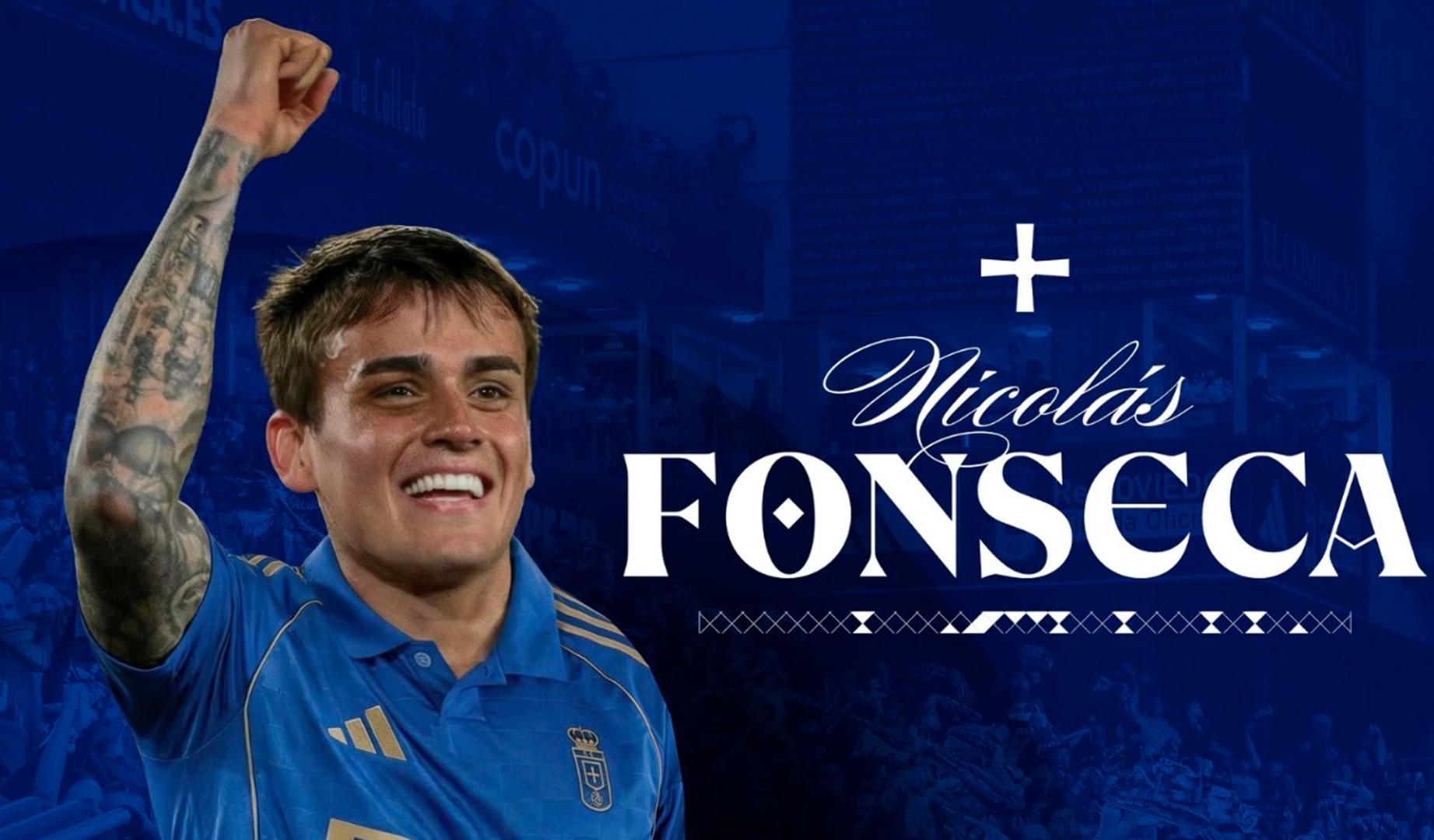 Nico Fonseca, primer fichaje de invierno del Real Oviedo
