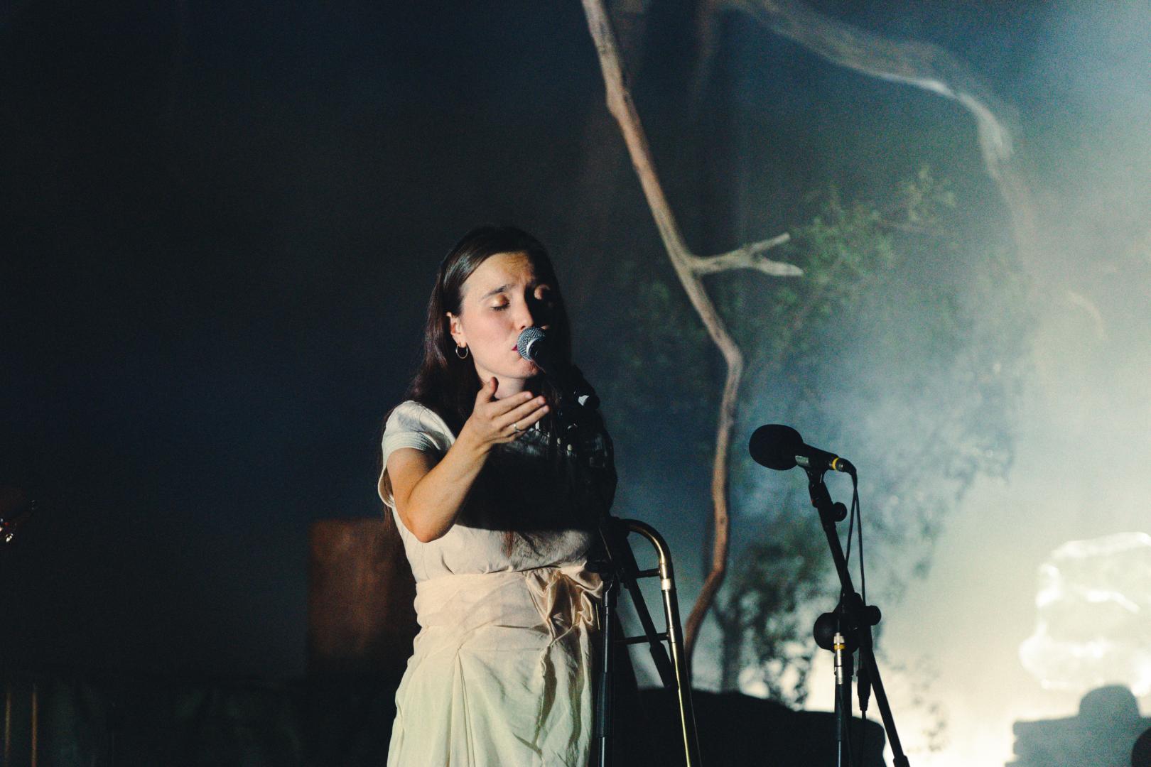 Rita Payés, durante un concierto en el Grec Festival de Barcelona
