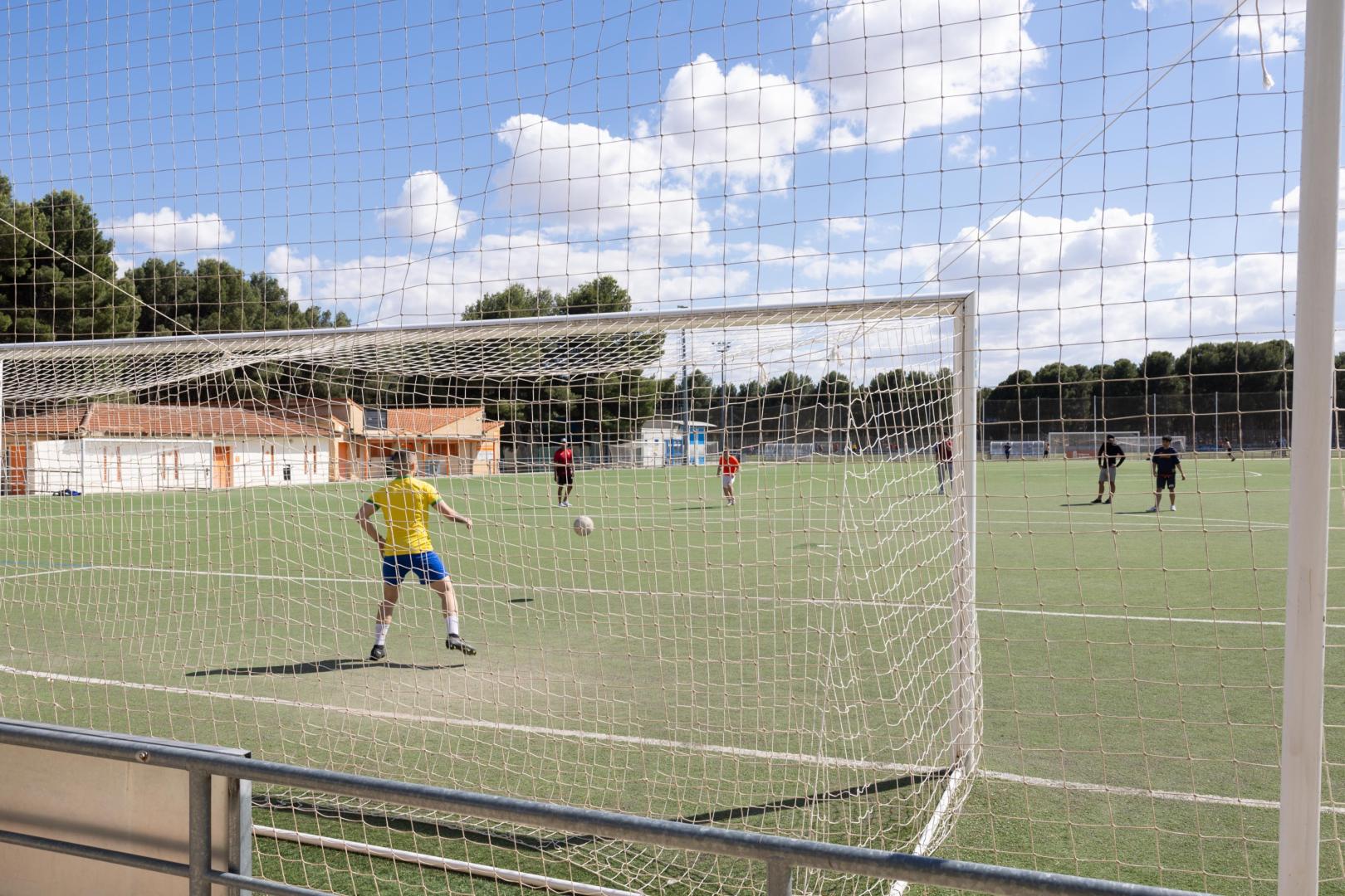 Las instalaciones deportivas de Santa Quiteria son uno de los centros incluidos en el programa ‘A tu bola’