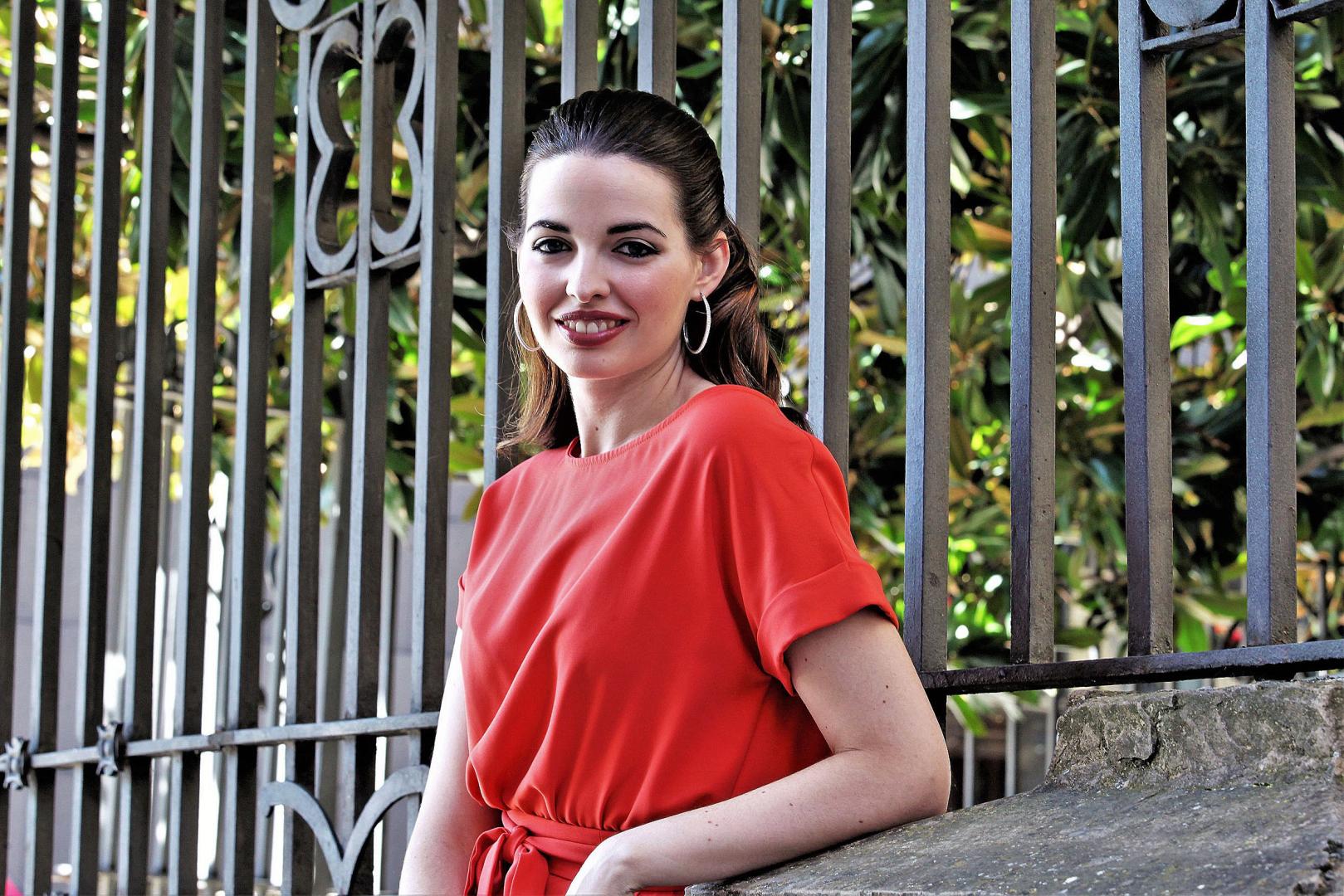 La mezzosoprano navarra Nerea Berraondo, en una foto de 2018