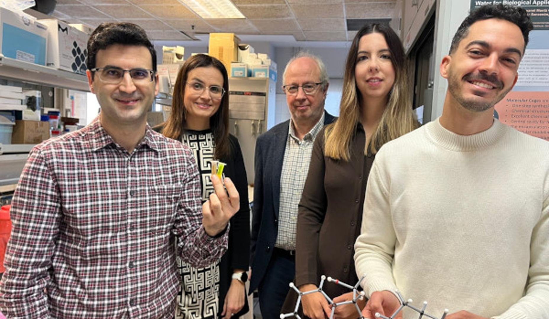 Equipo de investigadores de la UPV