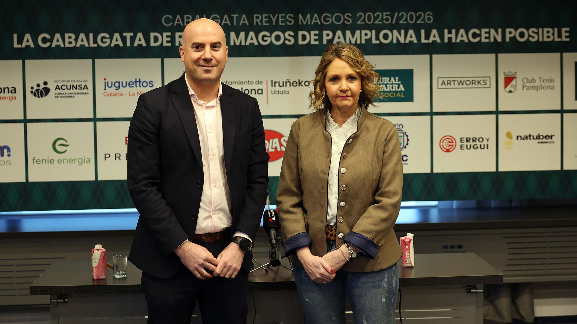 Presentación de la Cabalgata de los Reyes Magos de Pamplona