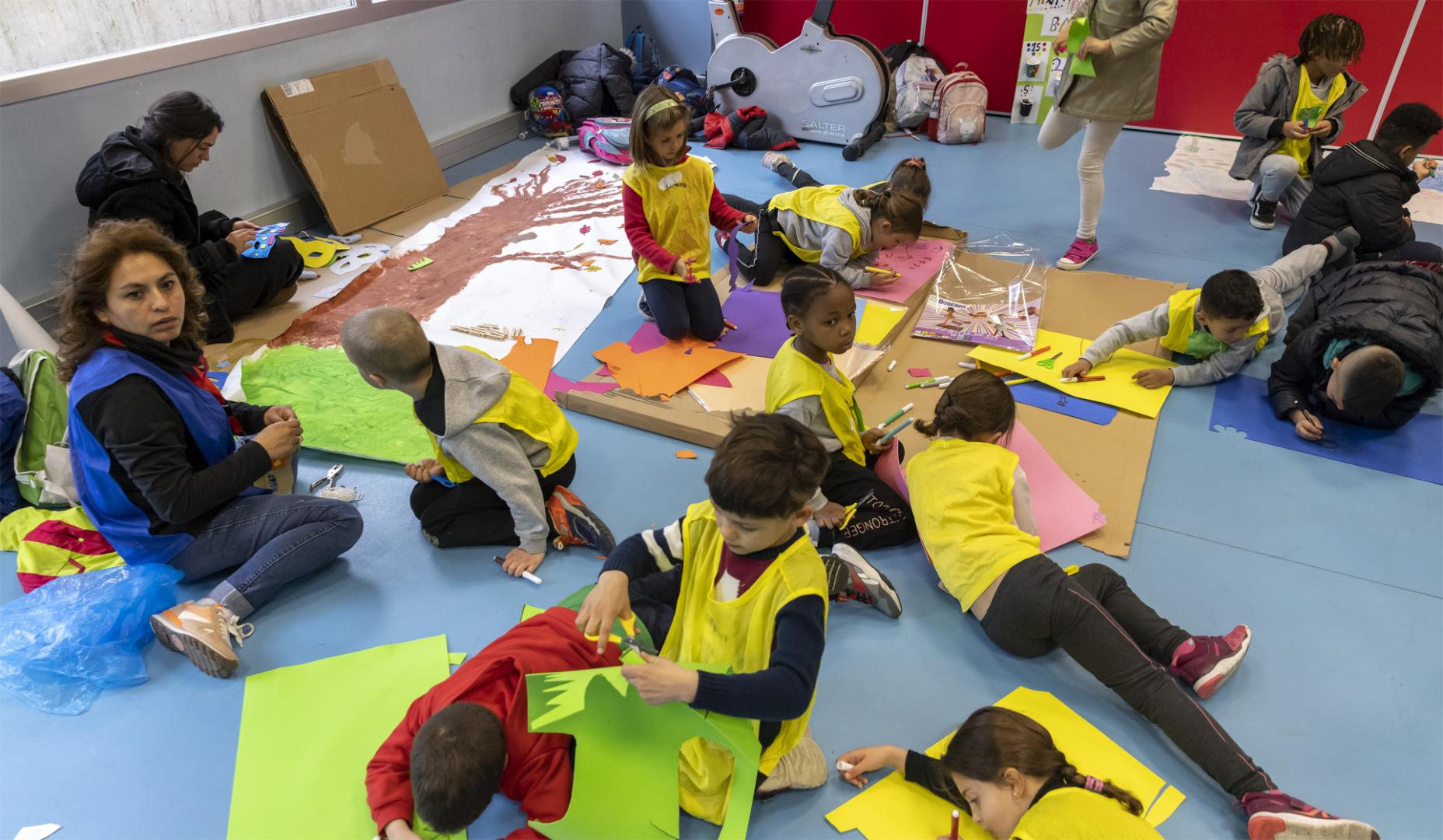 Campamento urbano en Pamplona