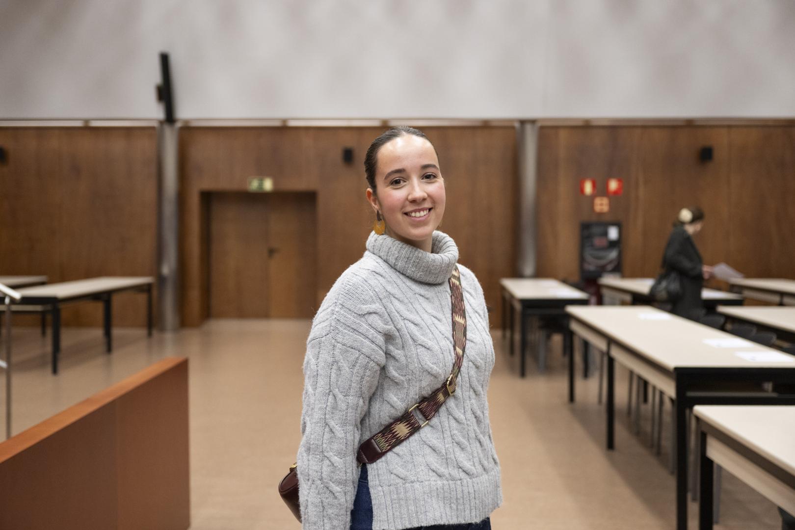 Saioa Crespo Rentero, alumna de 4º de Biotecnología