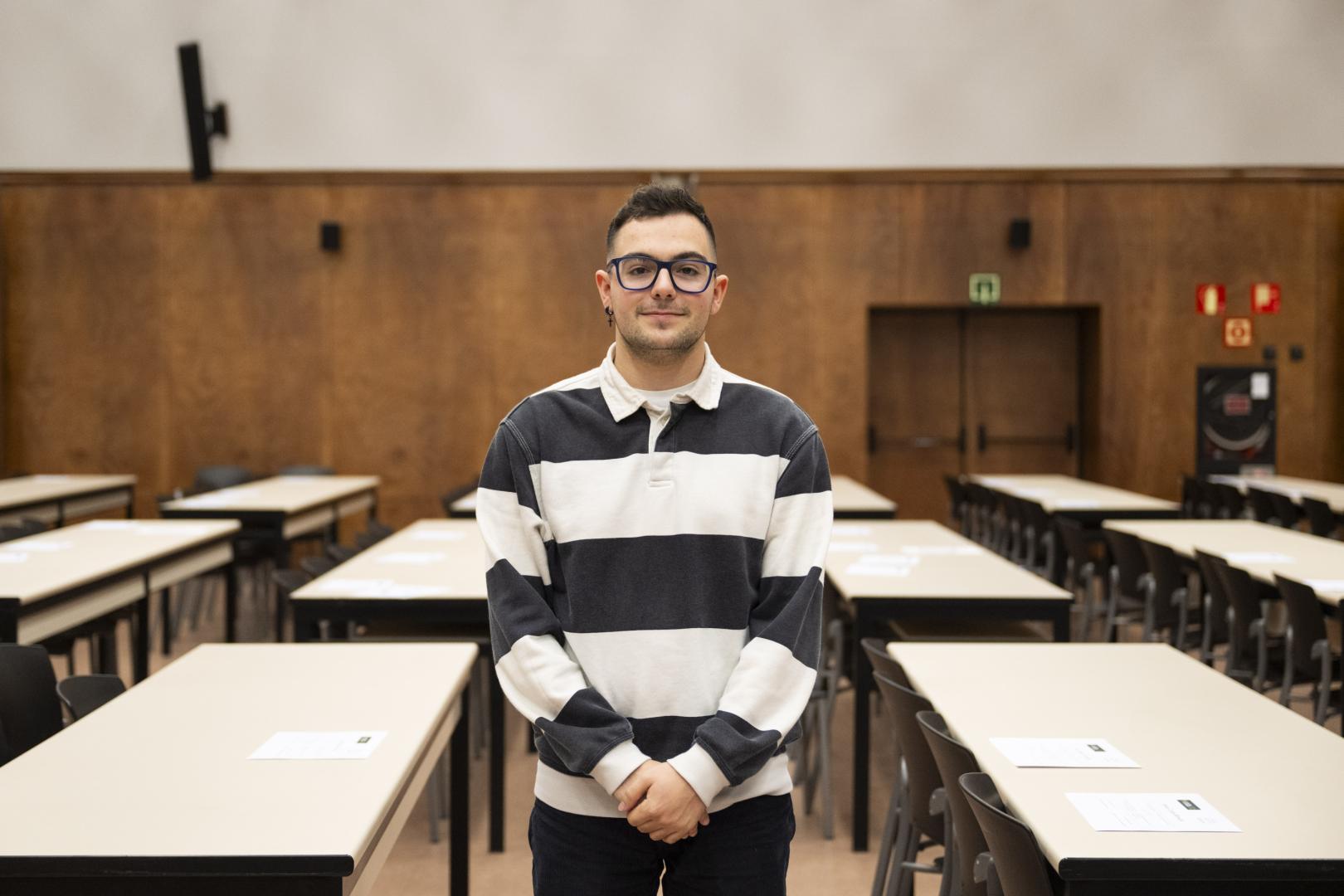 Igor Bravo Erostarbe, alumno de 4º de Biotecnología
