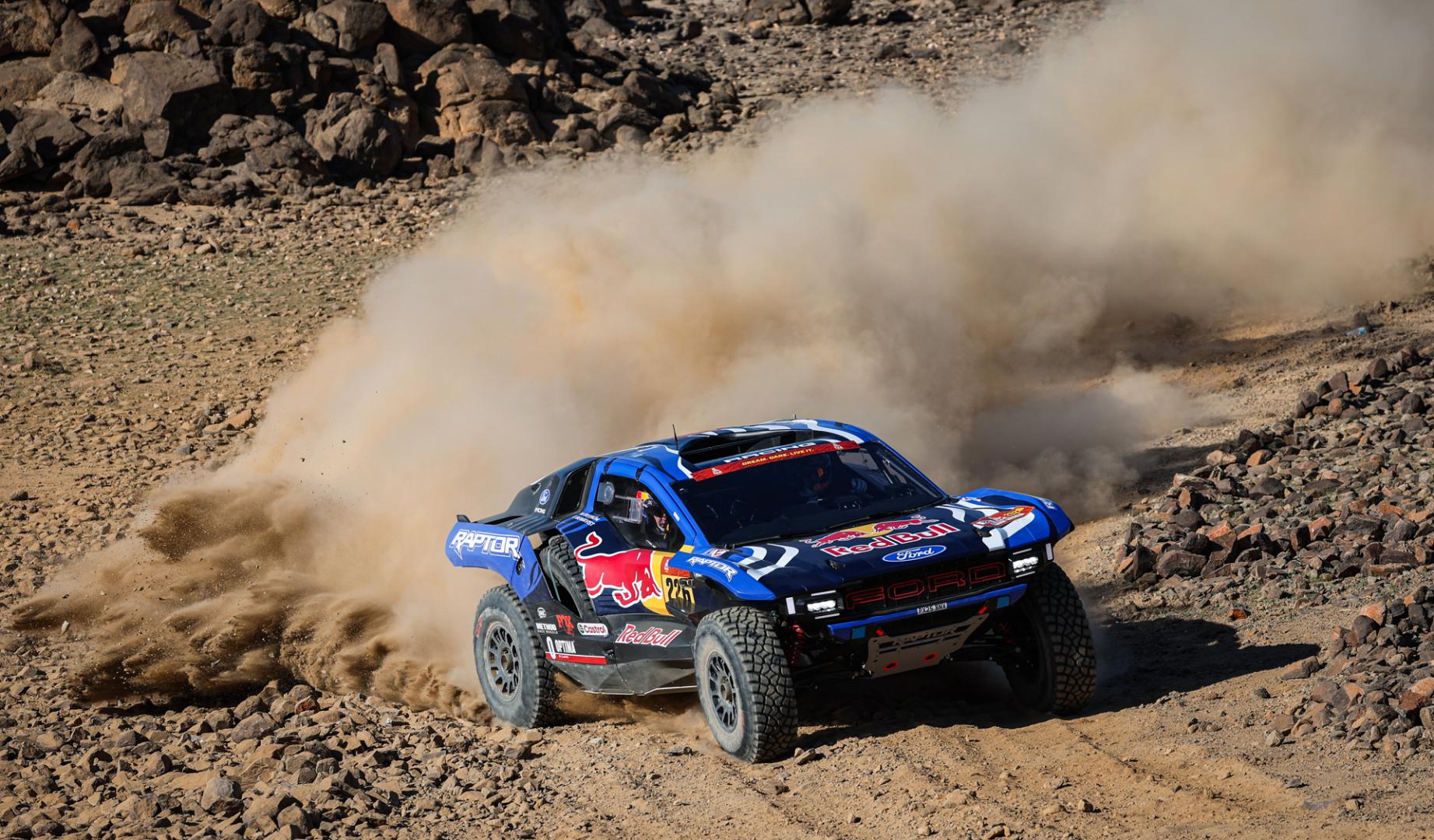 El sueco Mattias Ekstrom (Ford Raptor)