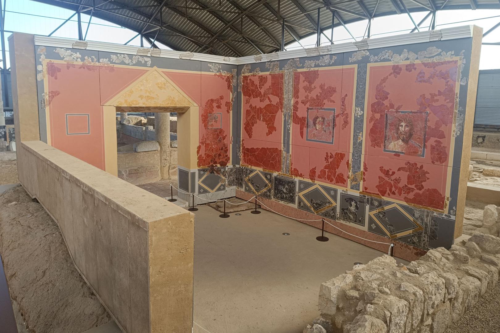 La Casa de los Grifos del yacimiento de Complutum, en Alcalá de Henares, una suerte de 'minipompeya' que muestra cómo era la vida en el siglo III d.C