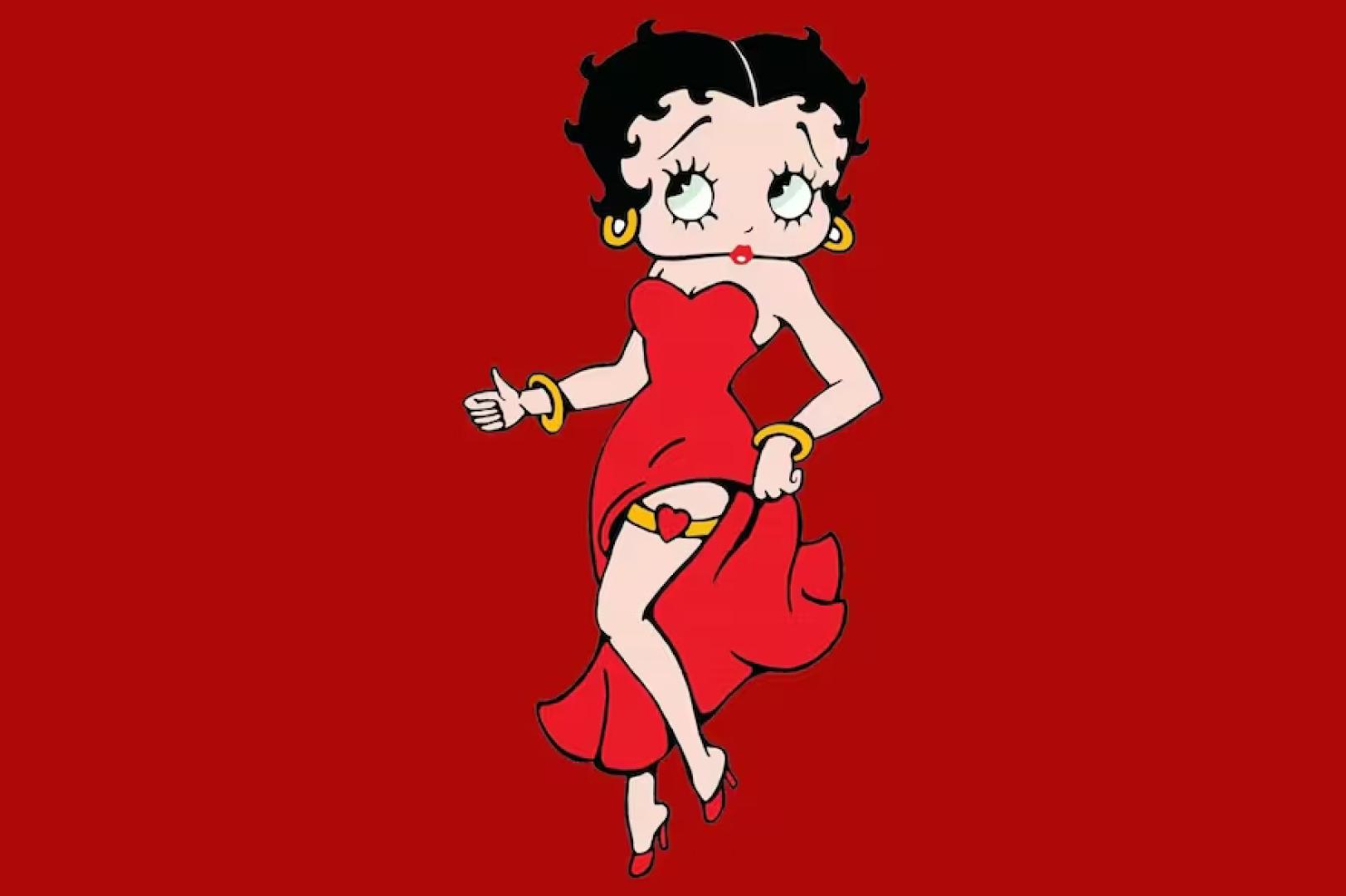 El popular personaje de dibujos animados Betty Boop