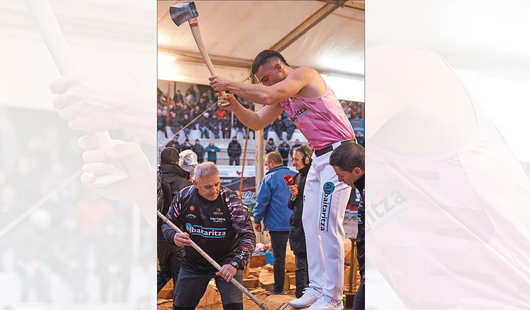 Iker Vicente, en la apuesta de Tolosa