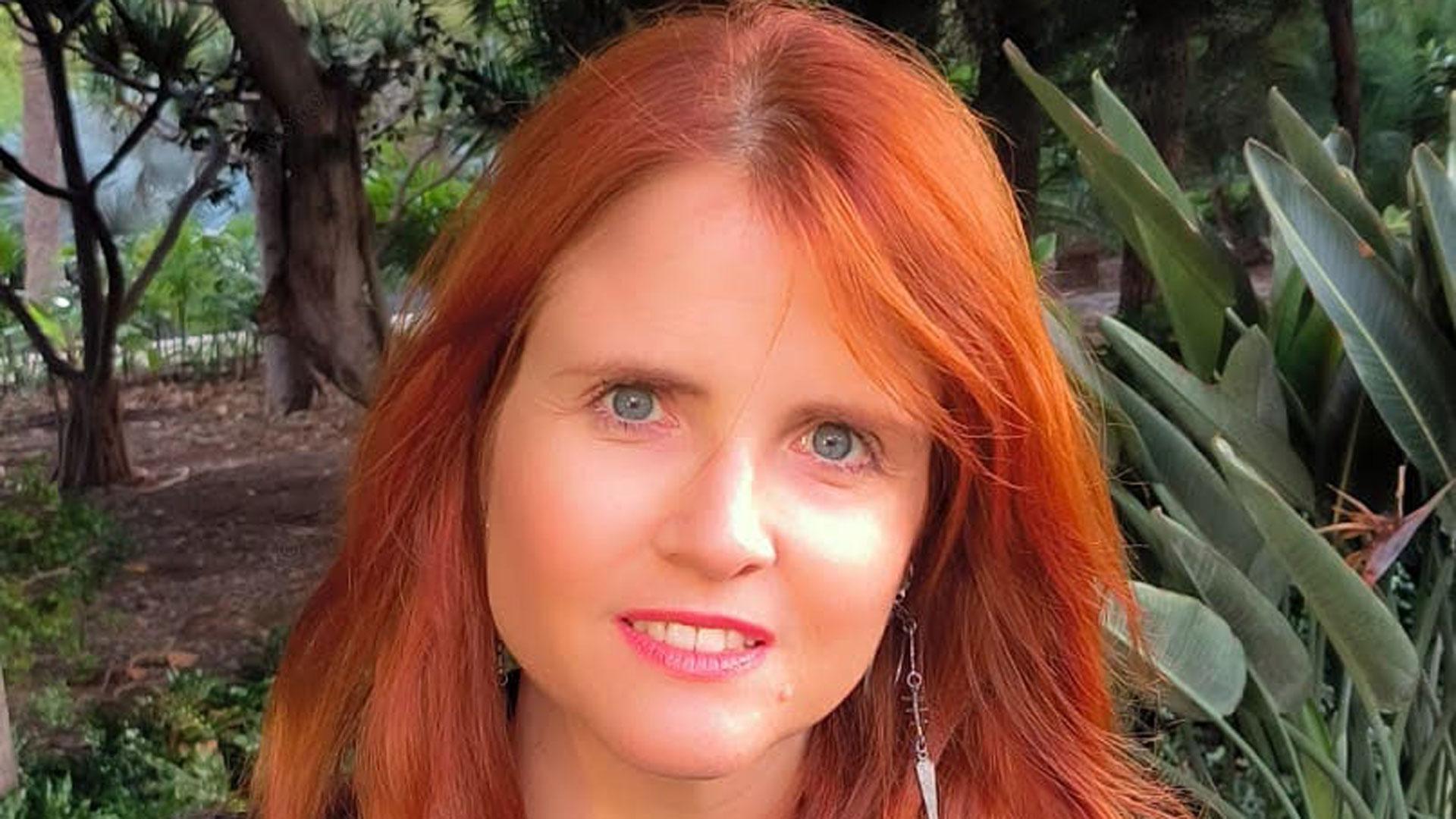 La escritora Arantxa Rufo es autora de la novela ‘Las tres muertes de Sarah Colbert’