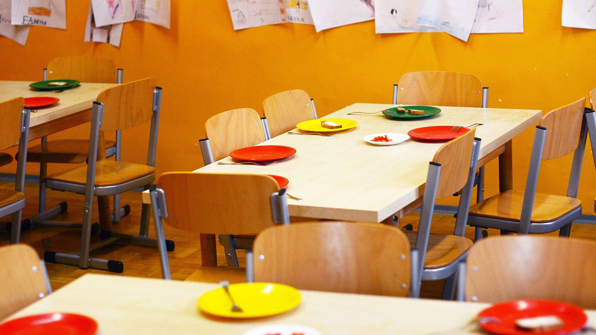Un comedor escolar