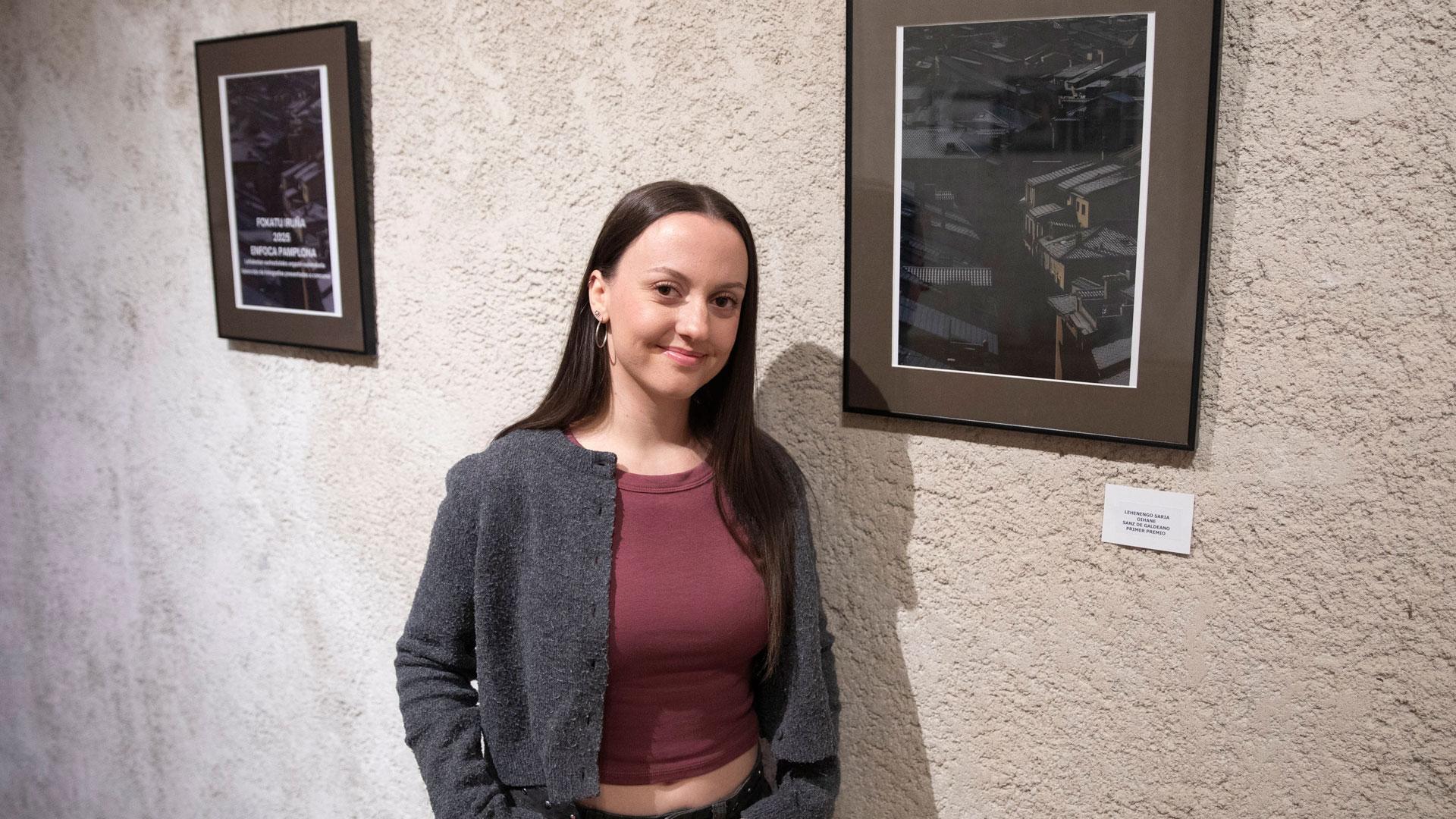 Oihane Sanz de Galdeano Echeverría ha ganado el concurso Enfoca Pamplona
