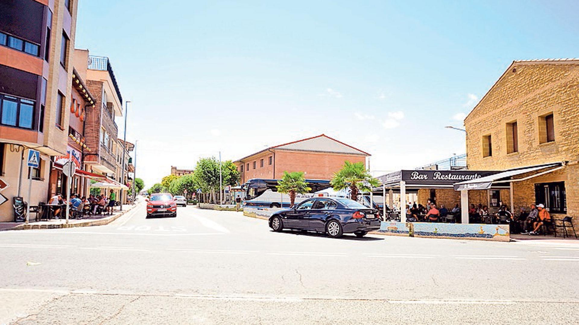 Imagen de una calle de Carcastillo