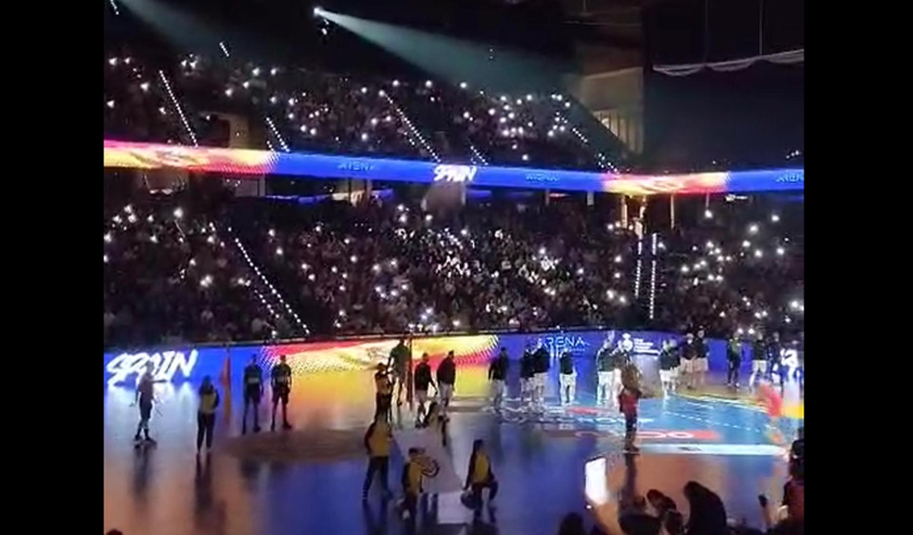Presentación de los Hispanos en la final del TIE 2026 en el Navarra Arena