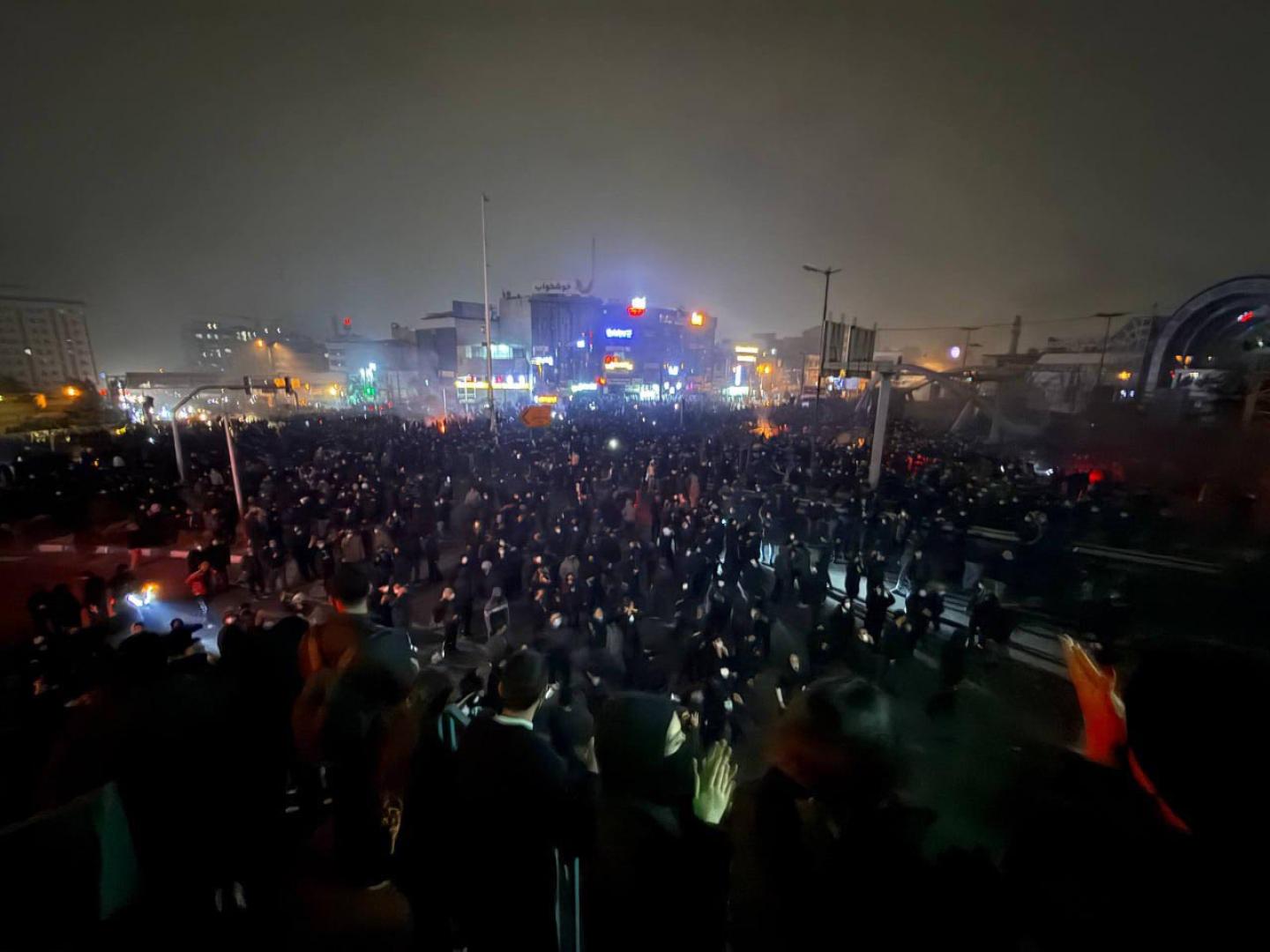 Las protestas se recrudecen en Irán