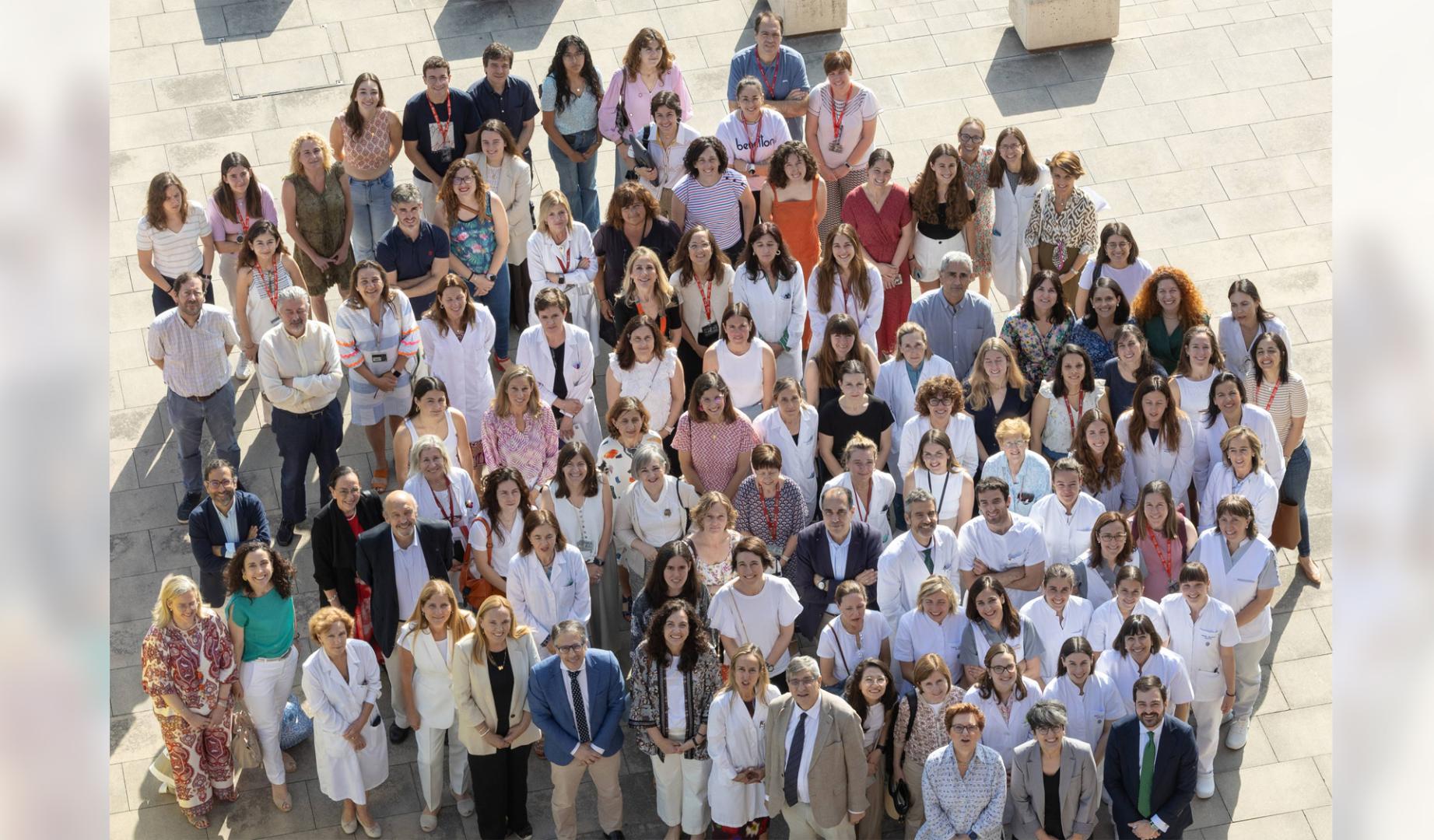 Equipo del nuevo Instituto de Nutrición y Salud