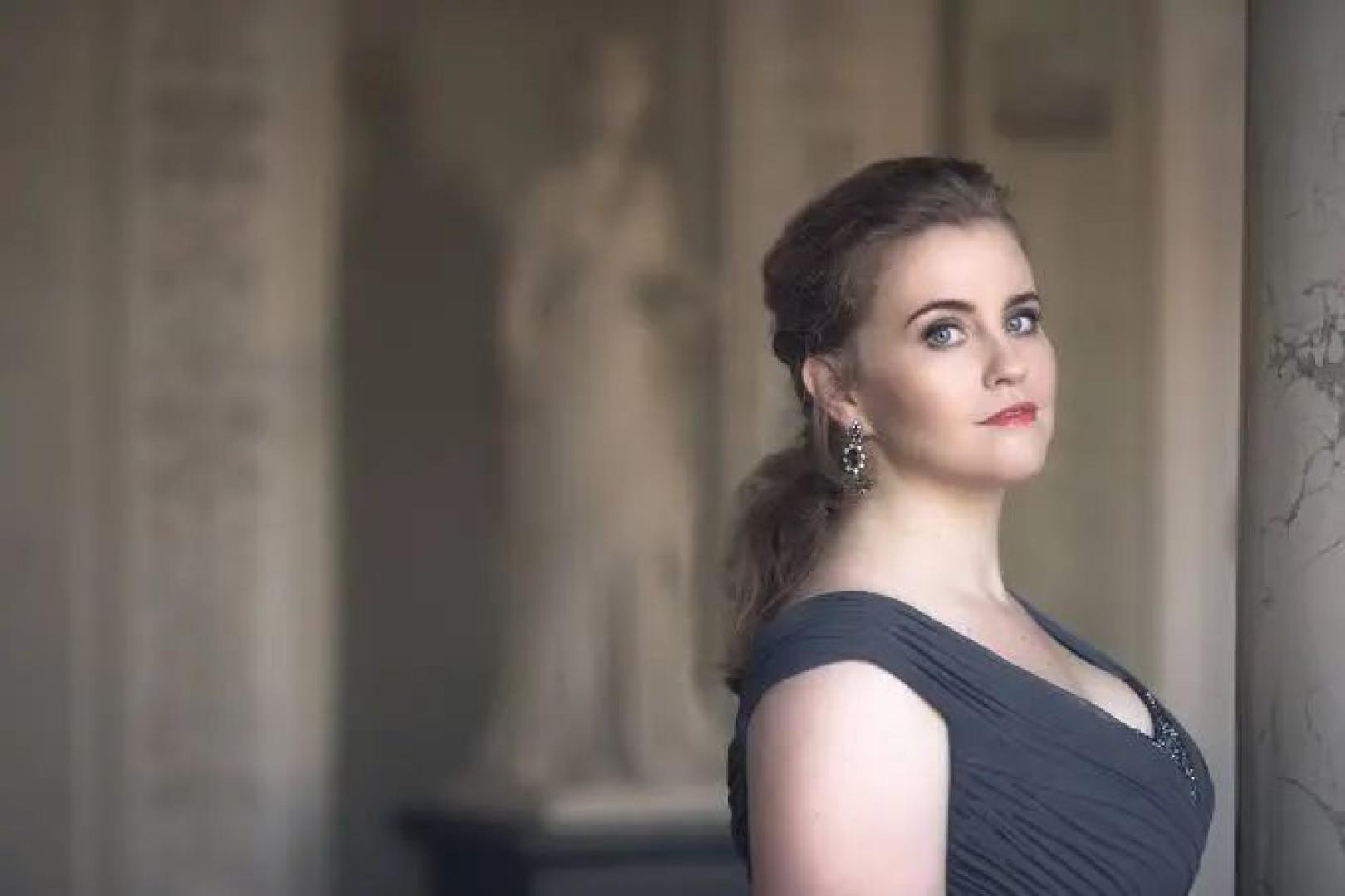La soprano estadounidense Rachel Willis-Sørensen, hoy en Baluarte.