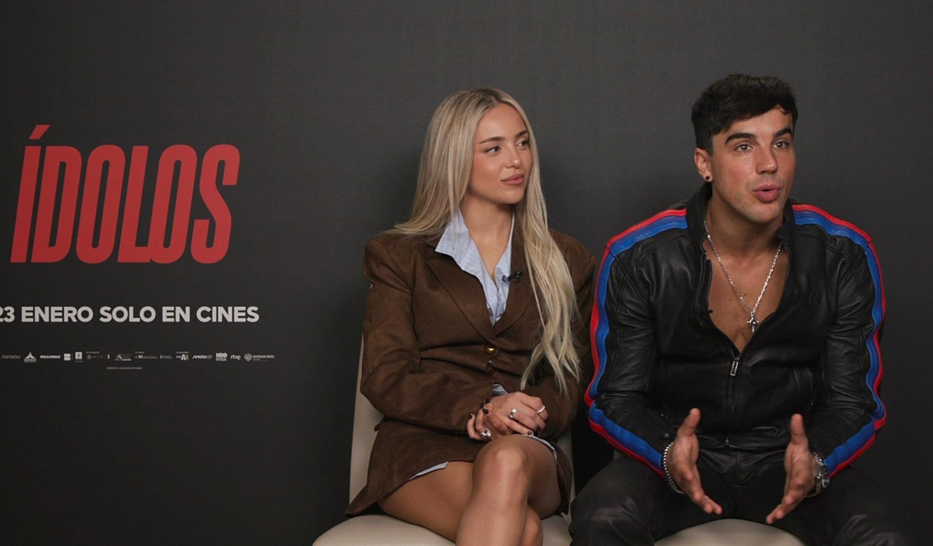 Óscar Casas y Ana Mena protagonizan Ídolos, una superproducción sobre el mundo de MotoGP "hecha para vivirla en el cine"