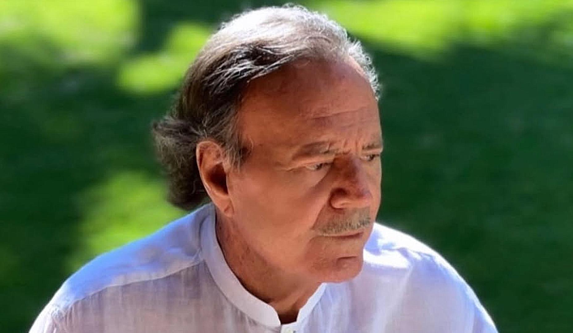 Julio Iglesias, en una foto publicada en su cuenta de Instagram