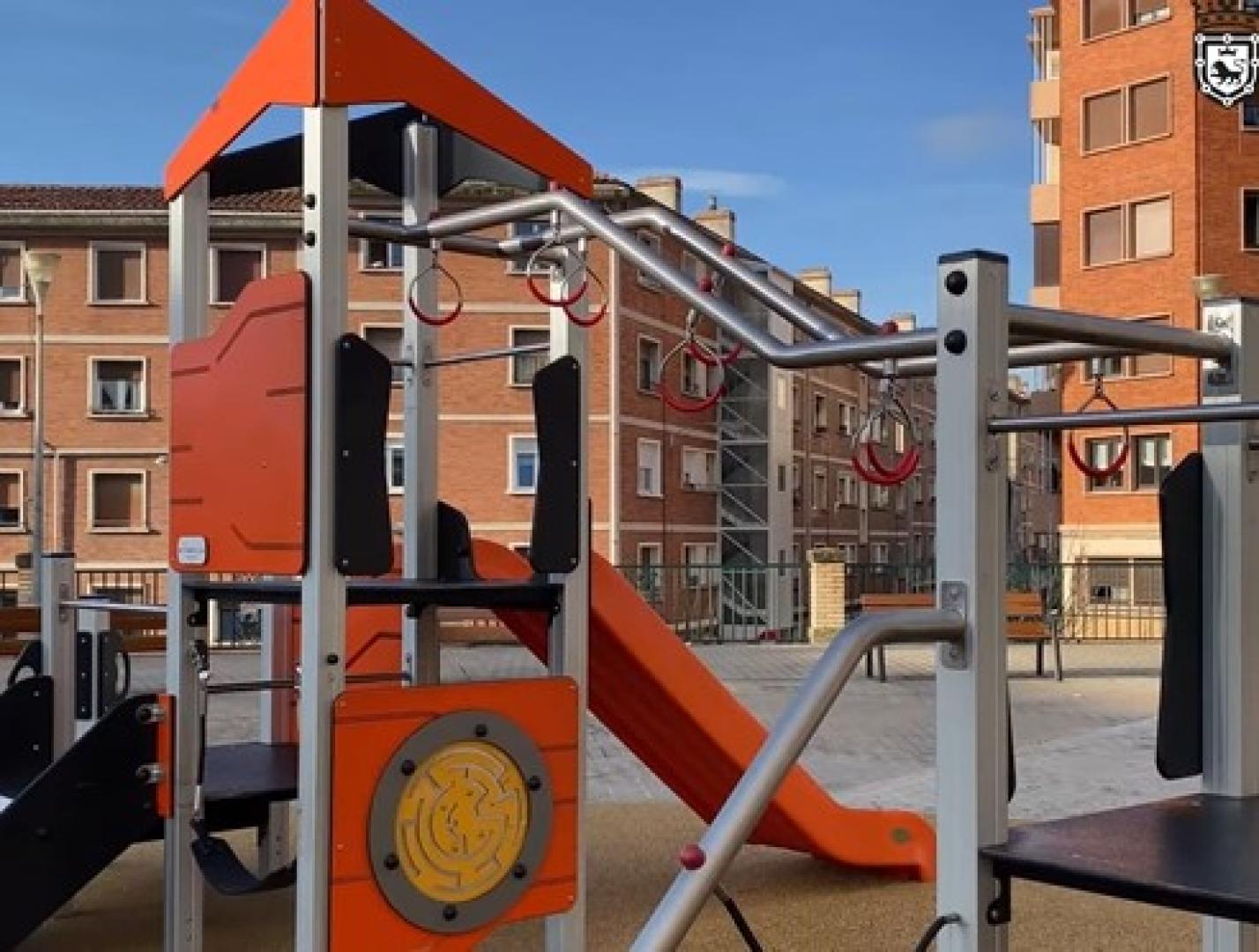 Los parques infantiles, cada vez más inclusivos.