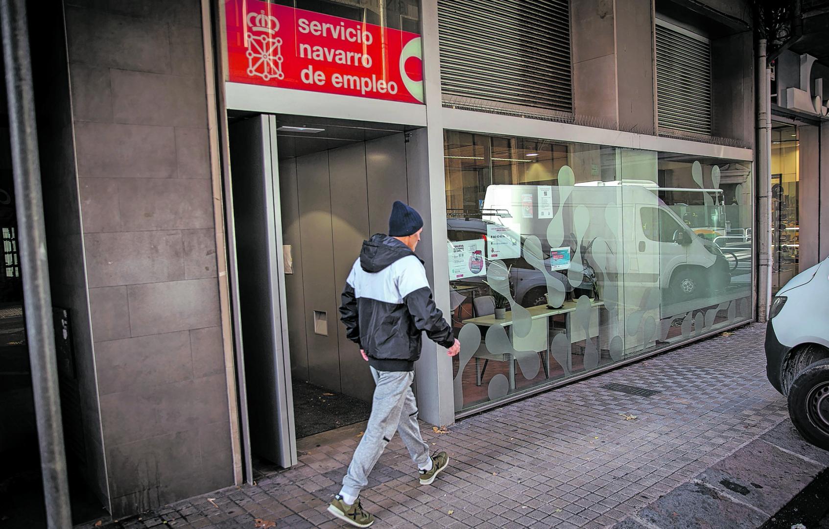 Oficina de empleo en Pamplona