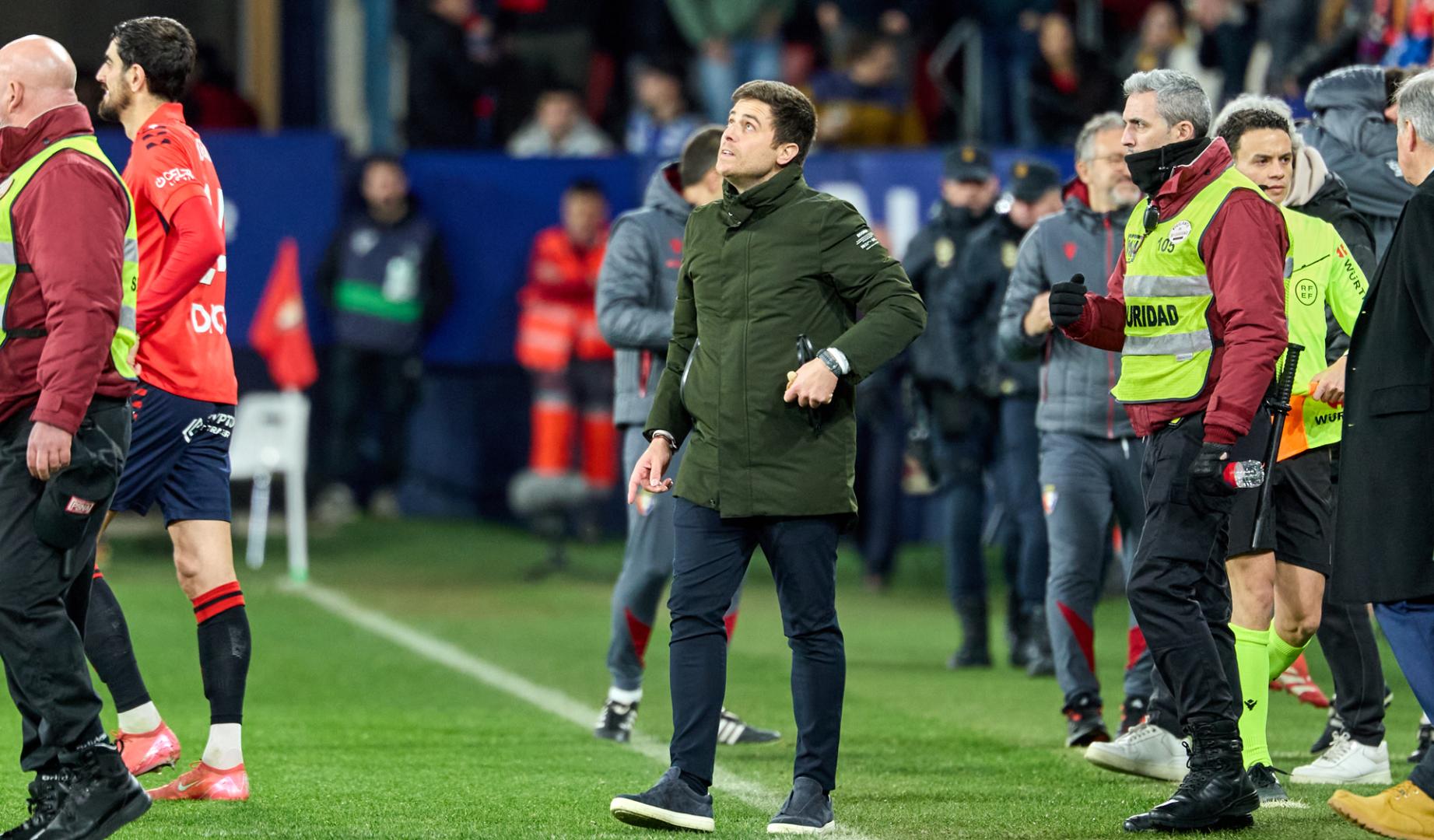 El italiano Alessio Lisci durante el partido contra el Real Oviedo