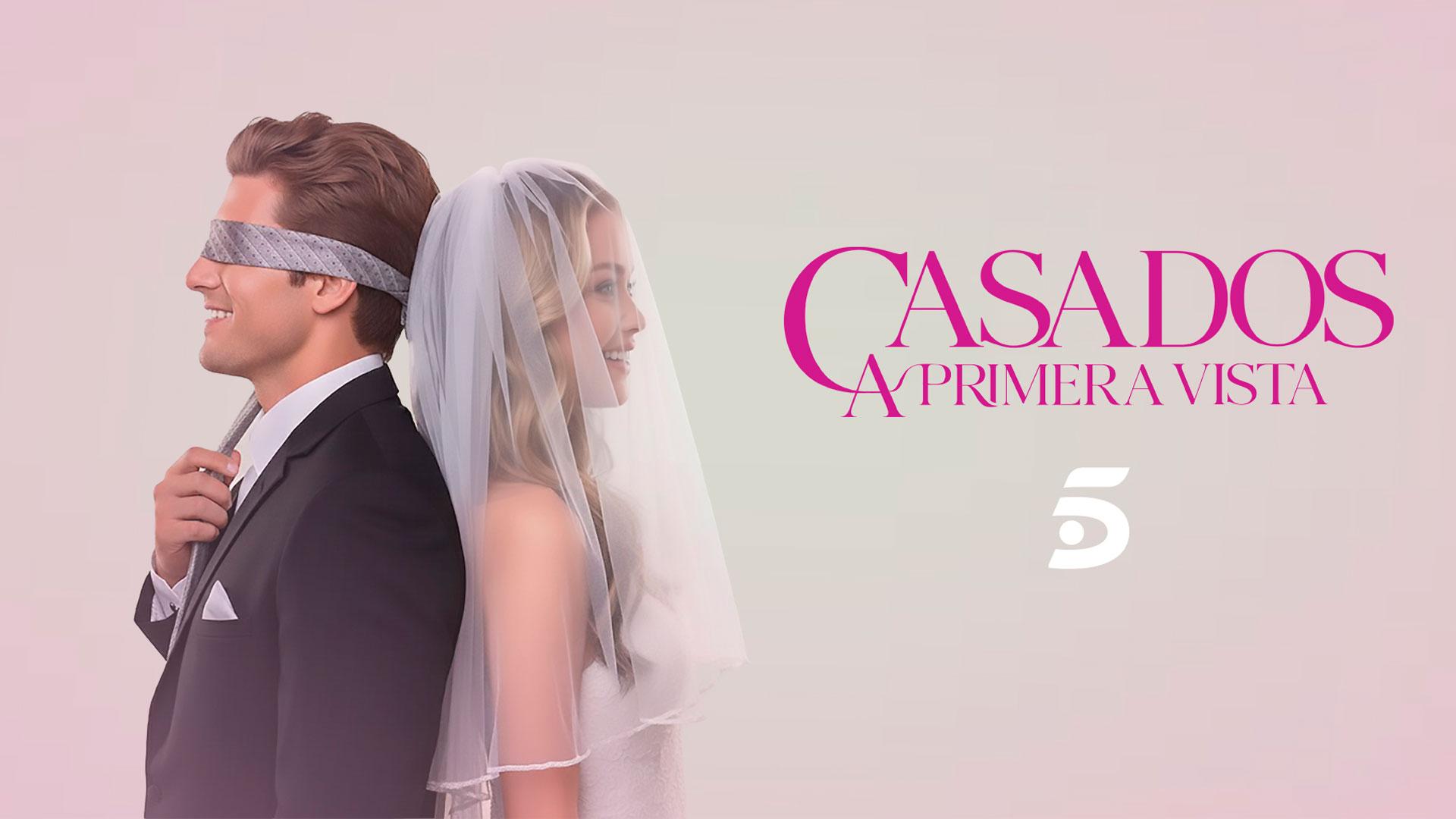 Cartel promocional del nuevo programa de Telecinco 'Casados a primera vista'