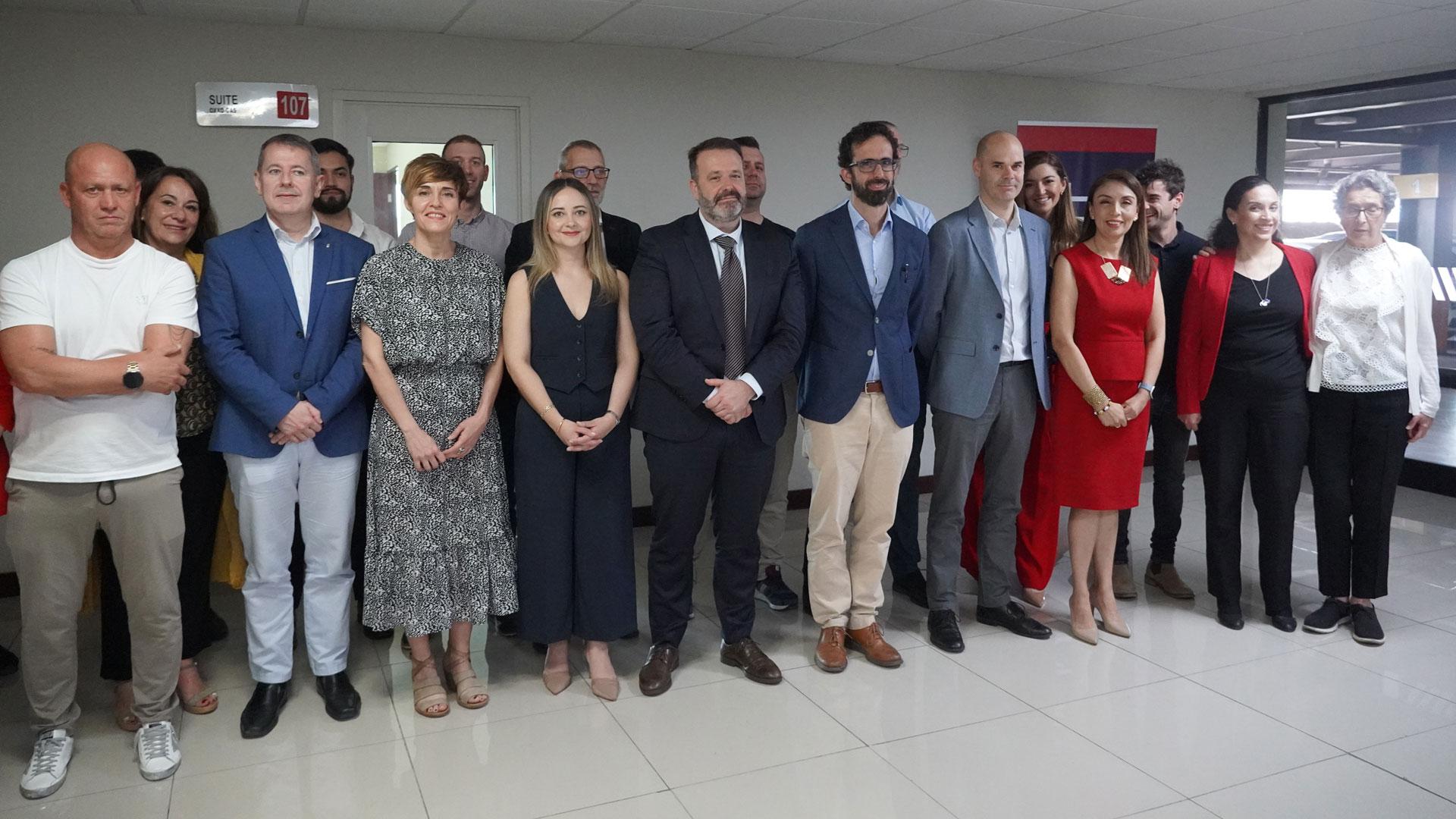 Representantes de empresas navarras y de Gobierno de Navarra en la anterior misión a México en 2024 para el sector industrial organizada por el PIN.Representantes de empresas navarras y del Gobierno foral en la anterior misión a México en 2024 para el sector industrial organizada por el PIN