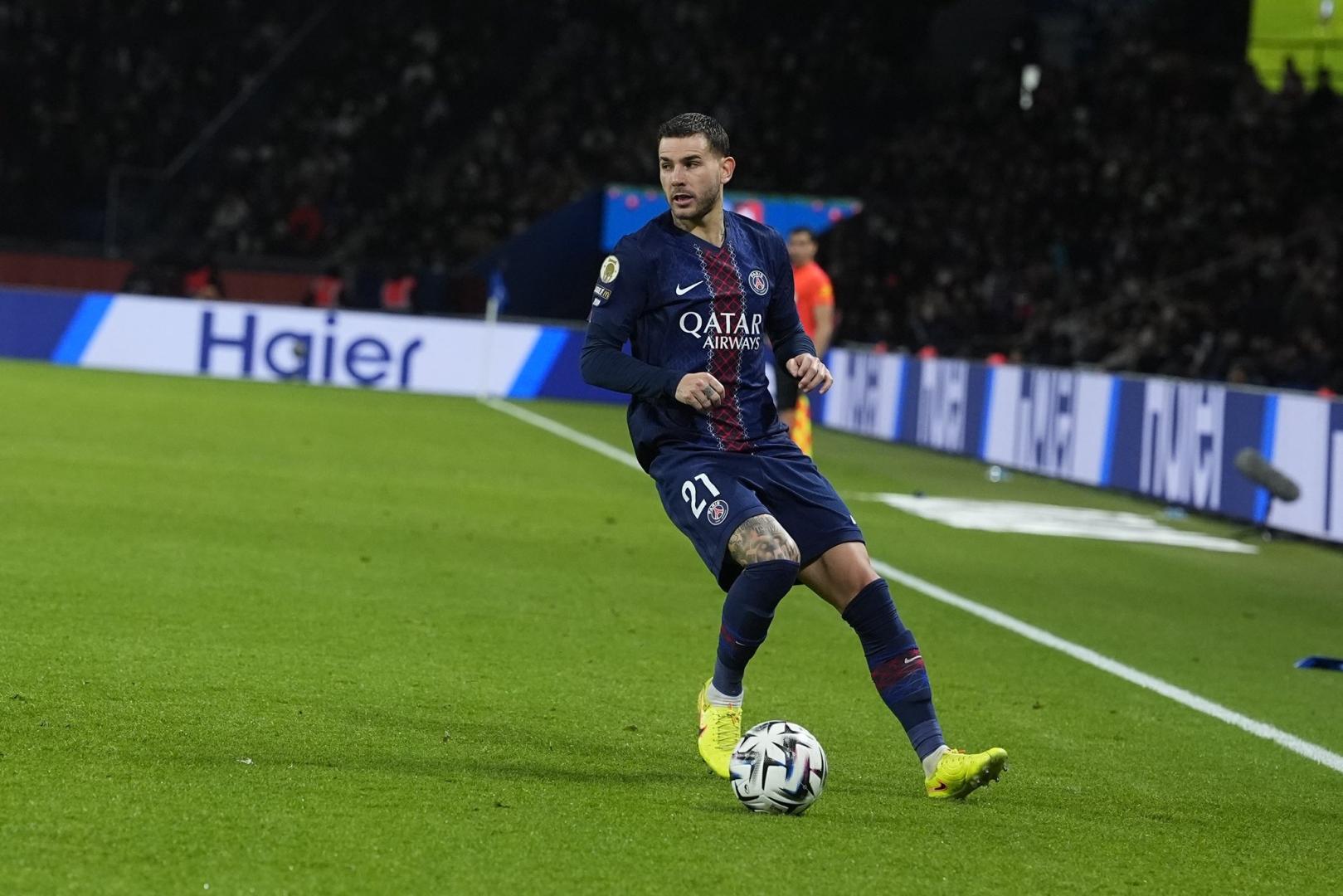 Lucas Hernández, futbolista del PSG