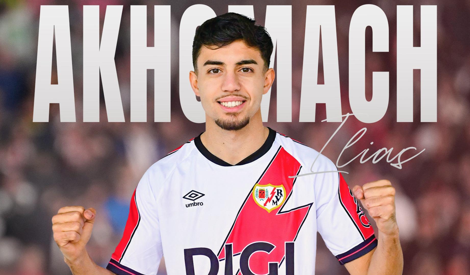 Akhomach, nuevo futbolista del Rayo Vallecano