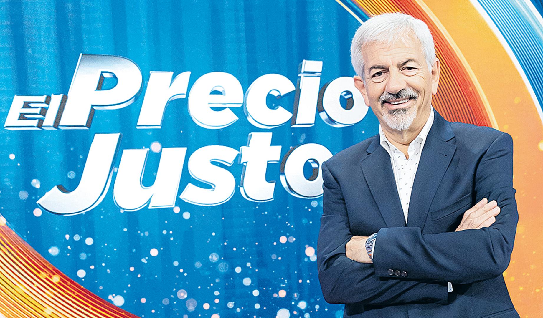 Carlos Sobera, en una imagen promocional de 'El precio justo'