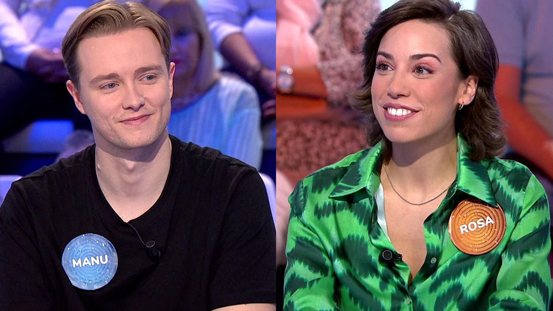 Manu y Rosa, concursantes de 'Pasapalabra'. Antena 3 ha anunciado que uno de los dos va a ganar próximamente el mayor bote de la historia del programa