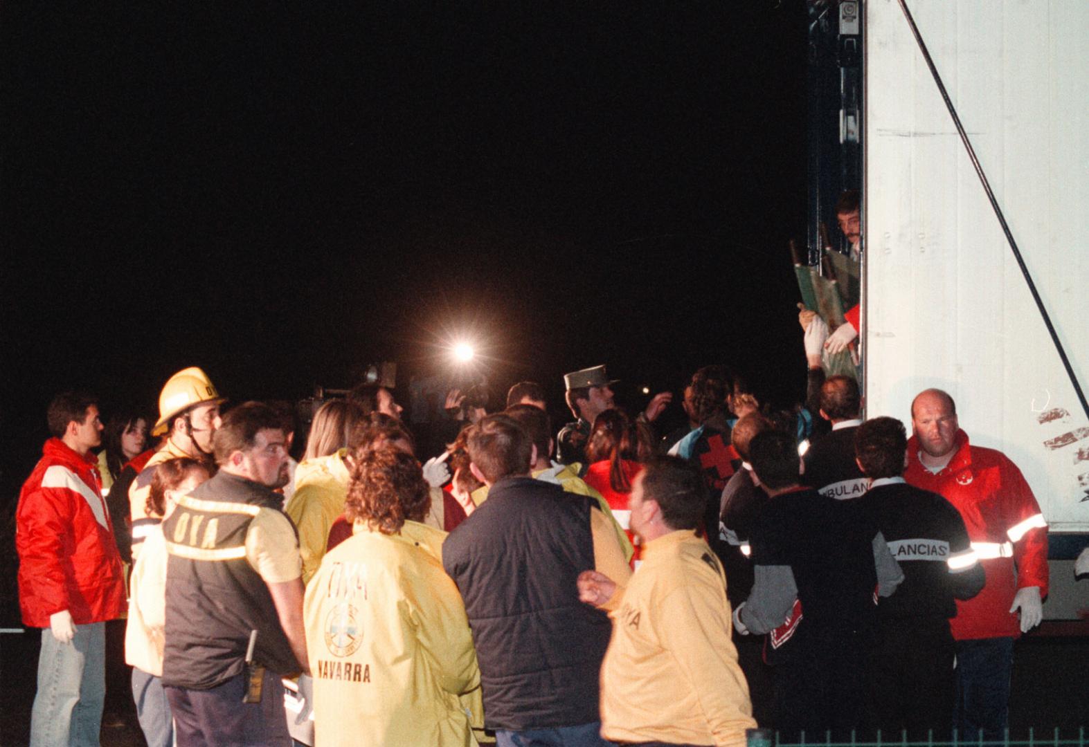 El pueblo de Uharte Arakil se volcó esa noche de marzo de 1997.