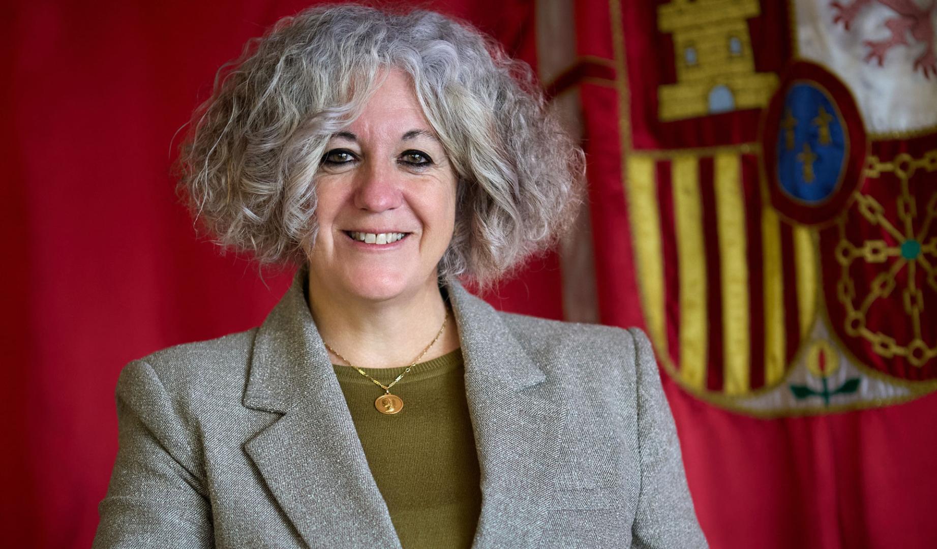 Ana Llorca, presidenta de la Audiencia de Navarra.