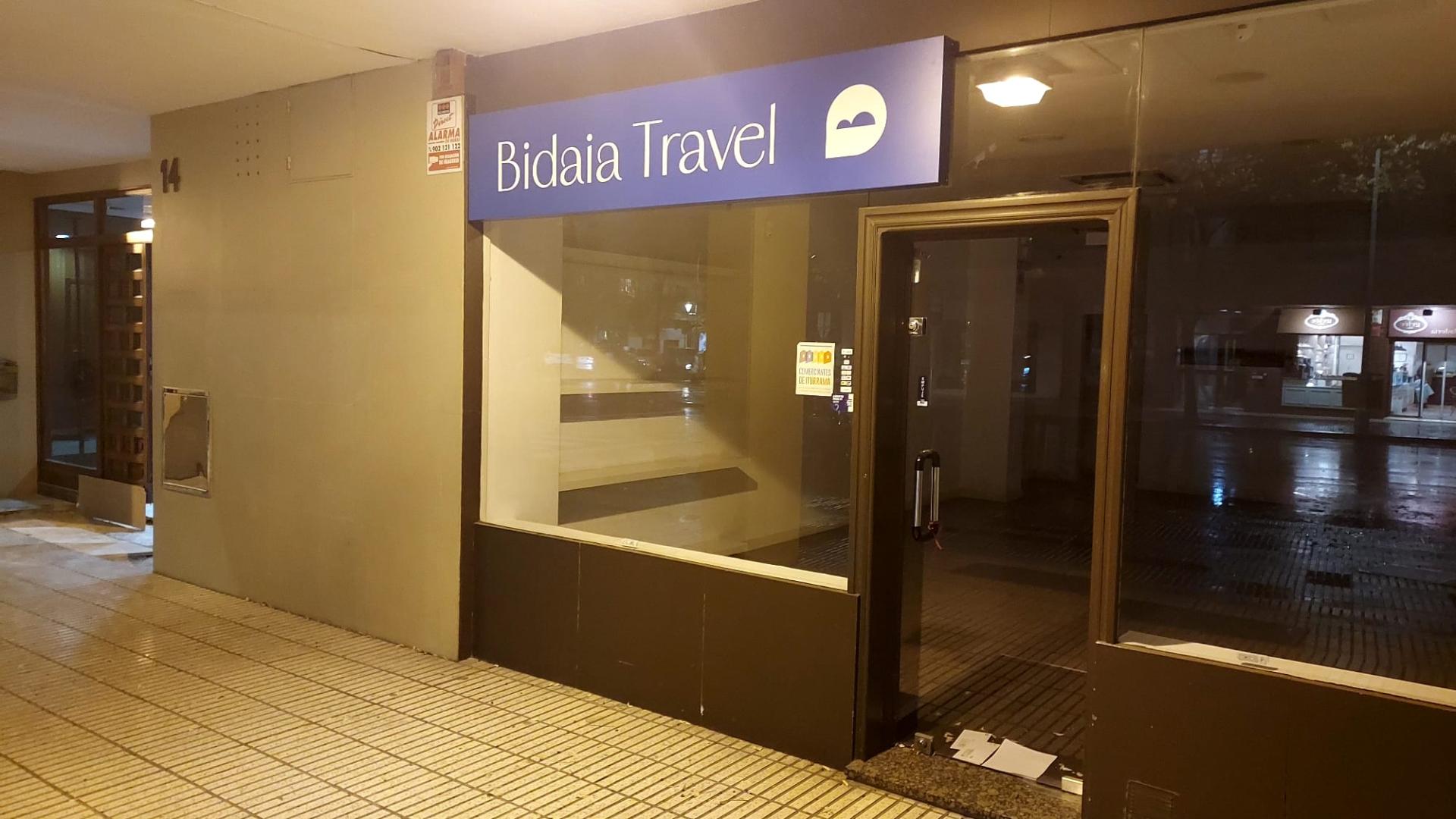 Sede de Bidaia Travel en Iturrama, ya cerrada