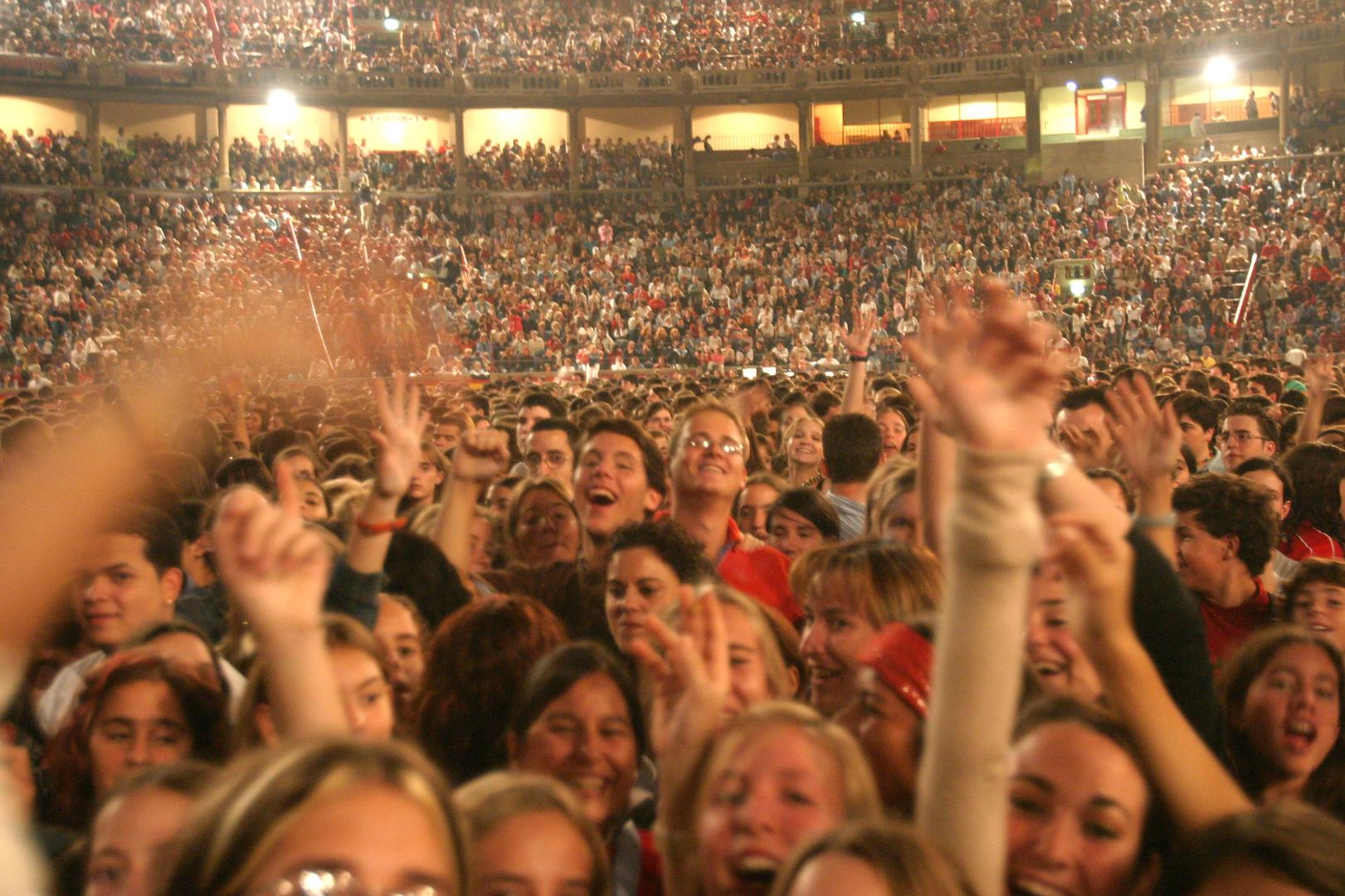 Un total de 14.000 personas asistieron al concierto