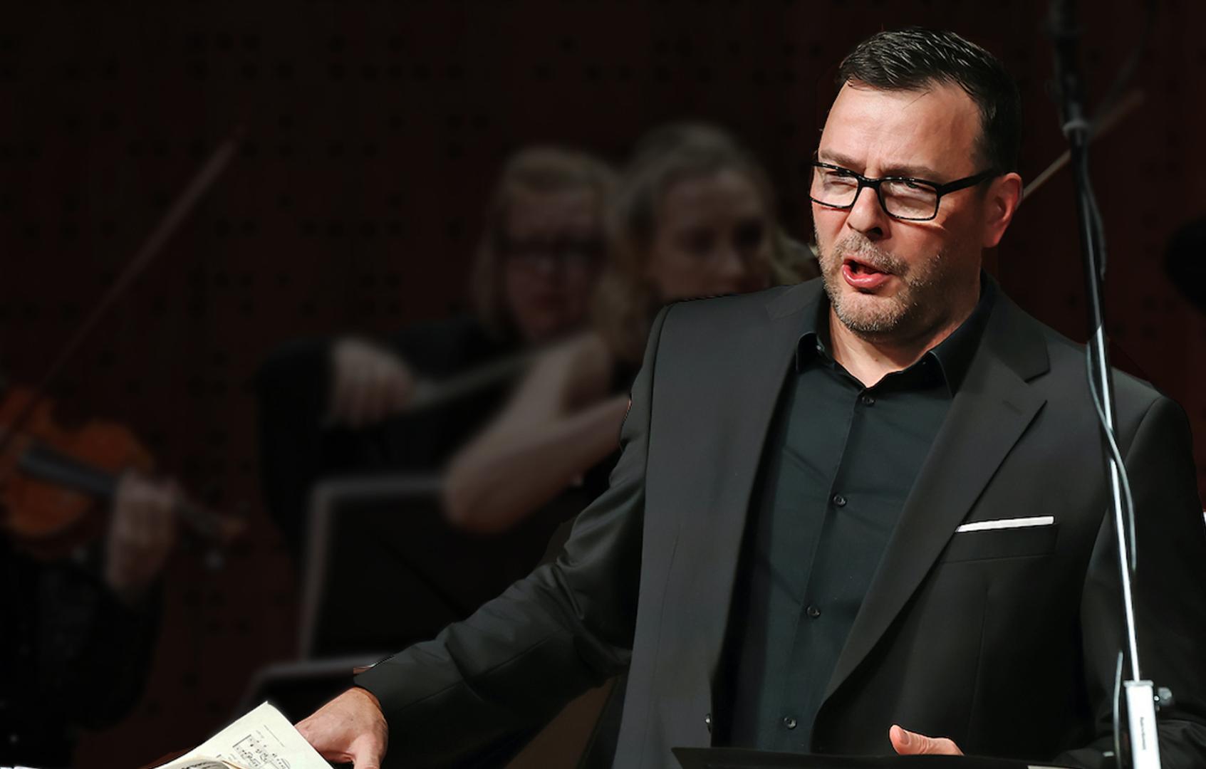 El contratenor alemán Andreas Scholl durante una de sus actuaciones.