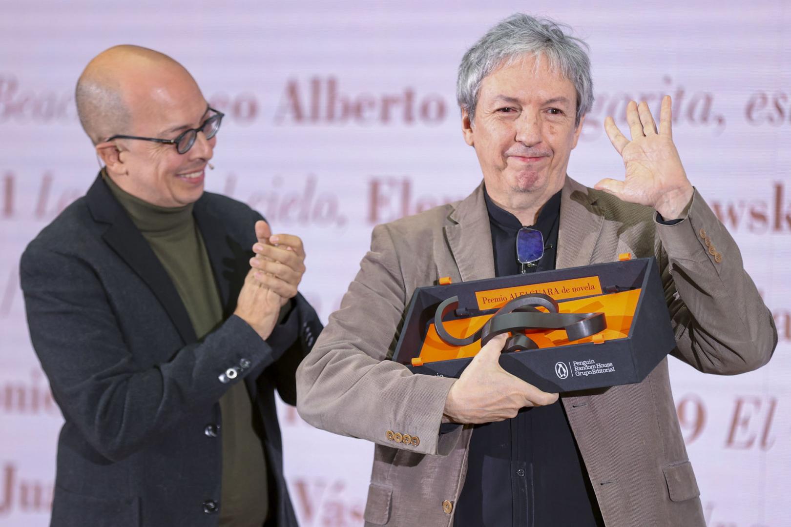 David Toscana recibe el XXIX Premio Alfaguara de Novela