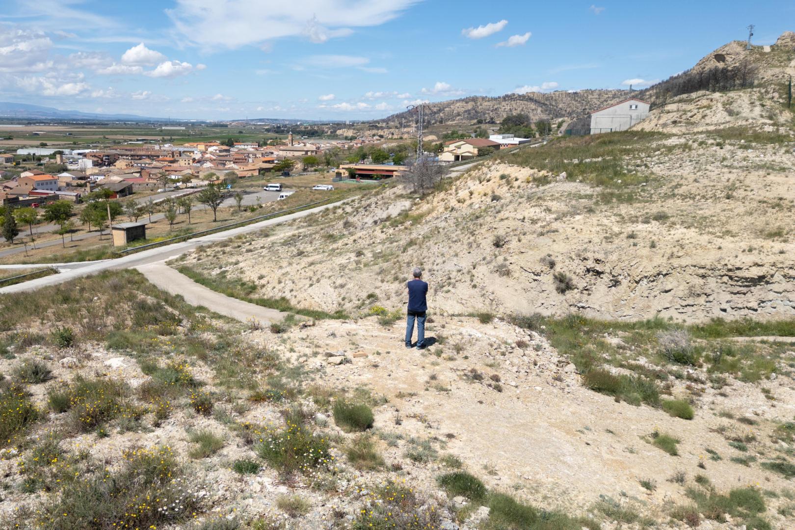 Imagen del paraje de Valtierra por donde cruzará la tirolina