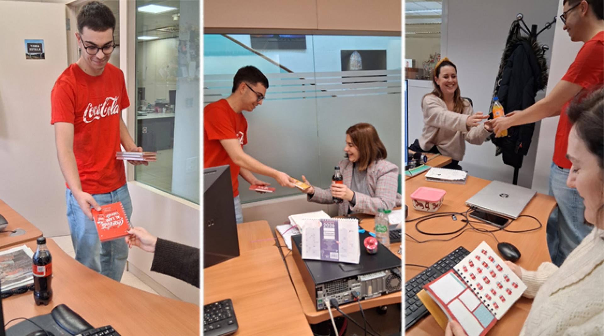 Coca-Cola celebra el Día del Periodista en Diario de Navarra