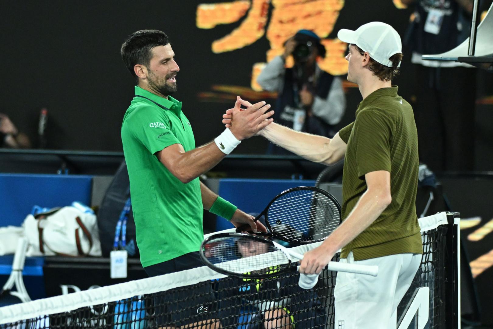 djokovic Sinner