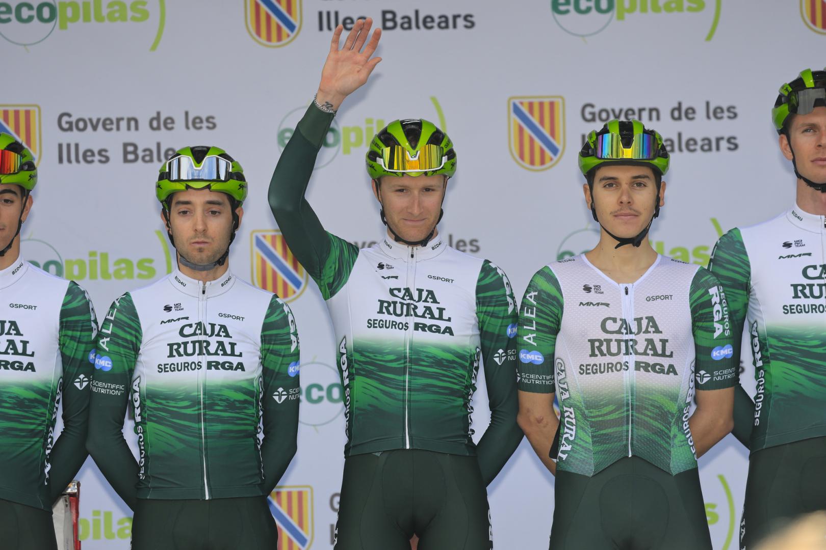 Abel Balderstone, el mejor corredor del Caja Rural-RGA en la pasada edición de la Vuelta.