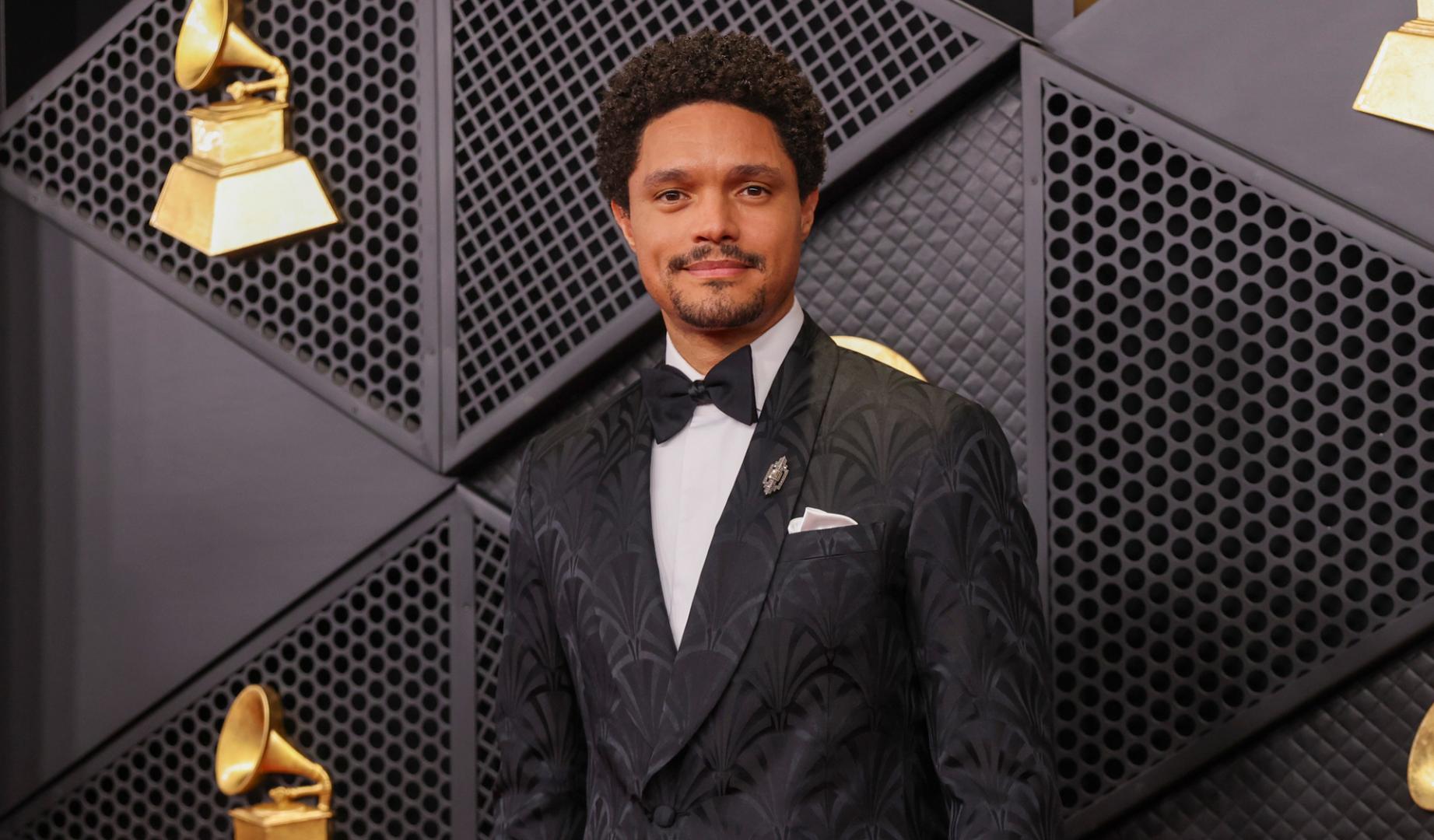 Trevor Noah, el presentador de la gala de los premios Grammy