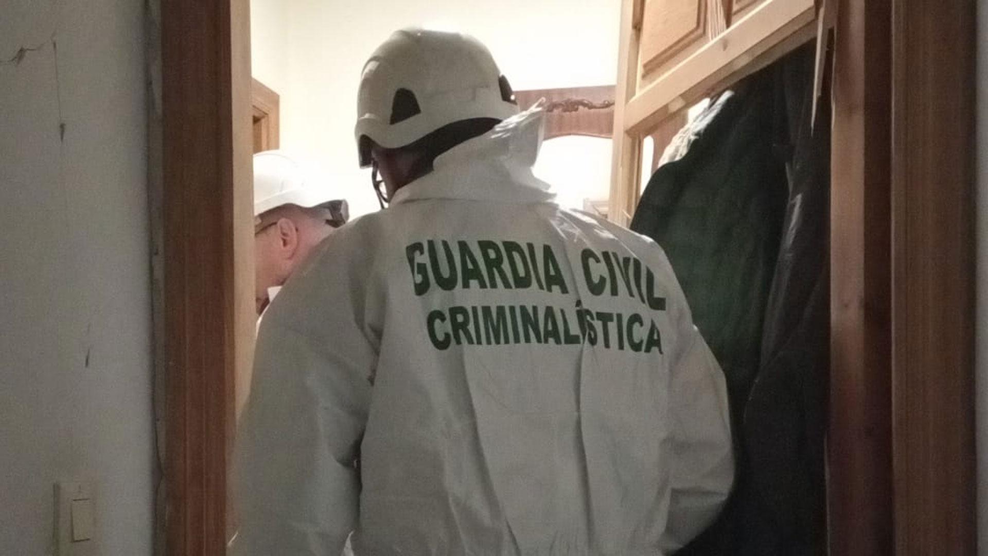 Vídeo del estado en el que quedó la cocina tras la explosión en una vivienda de Obanos