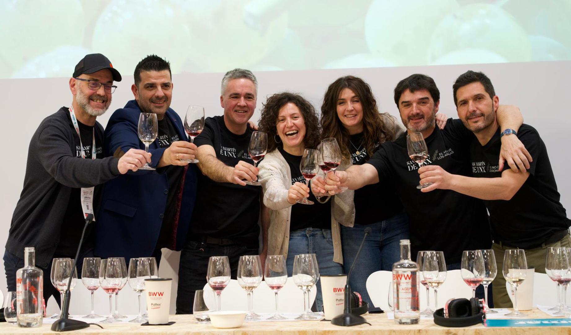 “San Martín de Unx. El Vino de los Aromas” brilla en laBarcelona Wine Week