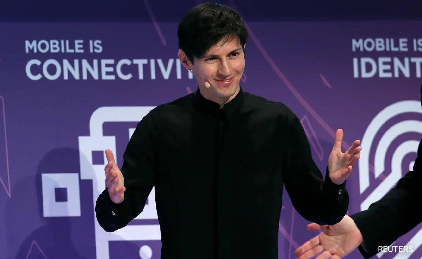 Pável Dúrov, fundador y consejero delegado de Telegram