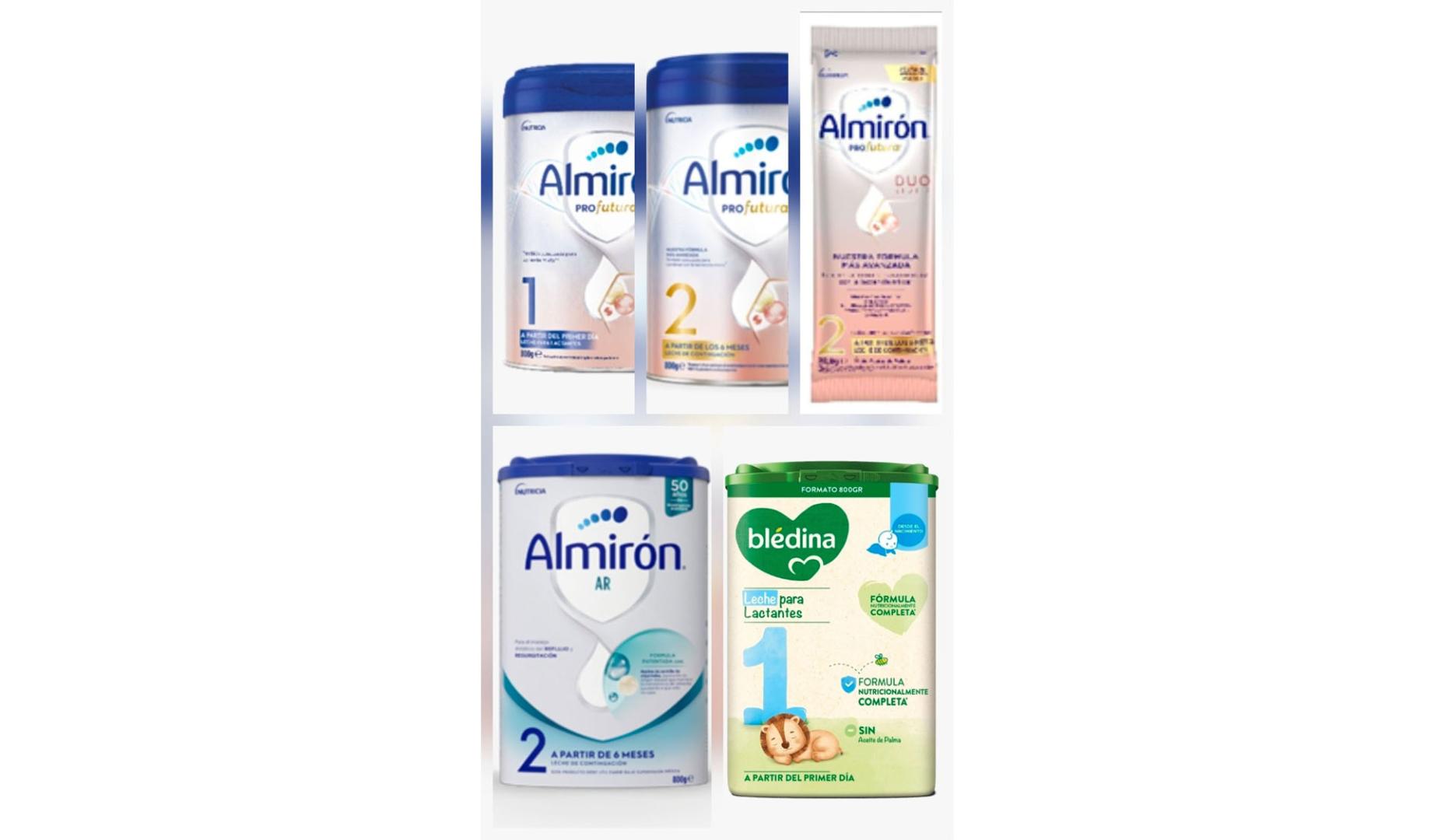 Productos sobre los que se ha emitido alerta de seguridad alimentaria
