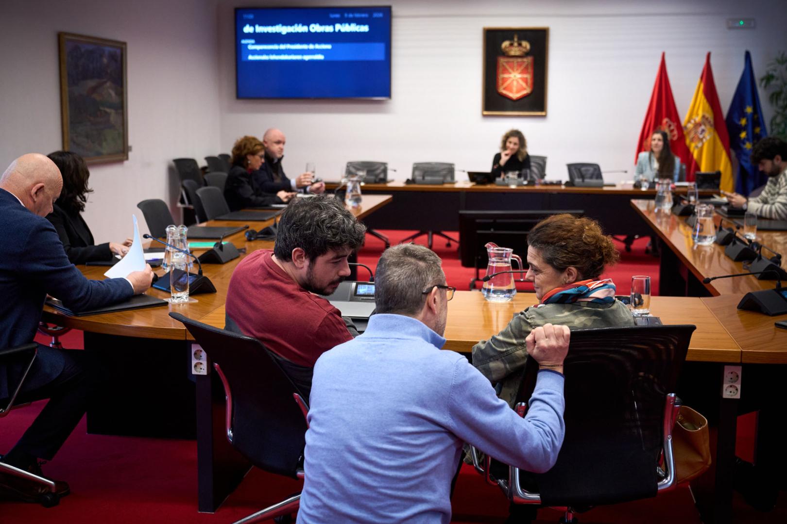 La comisión de investigación del Parlamento, este lunes, sin la presencia de Entrecanales (Acciona)